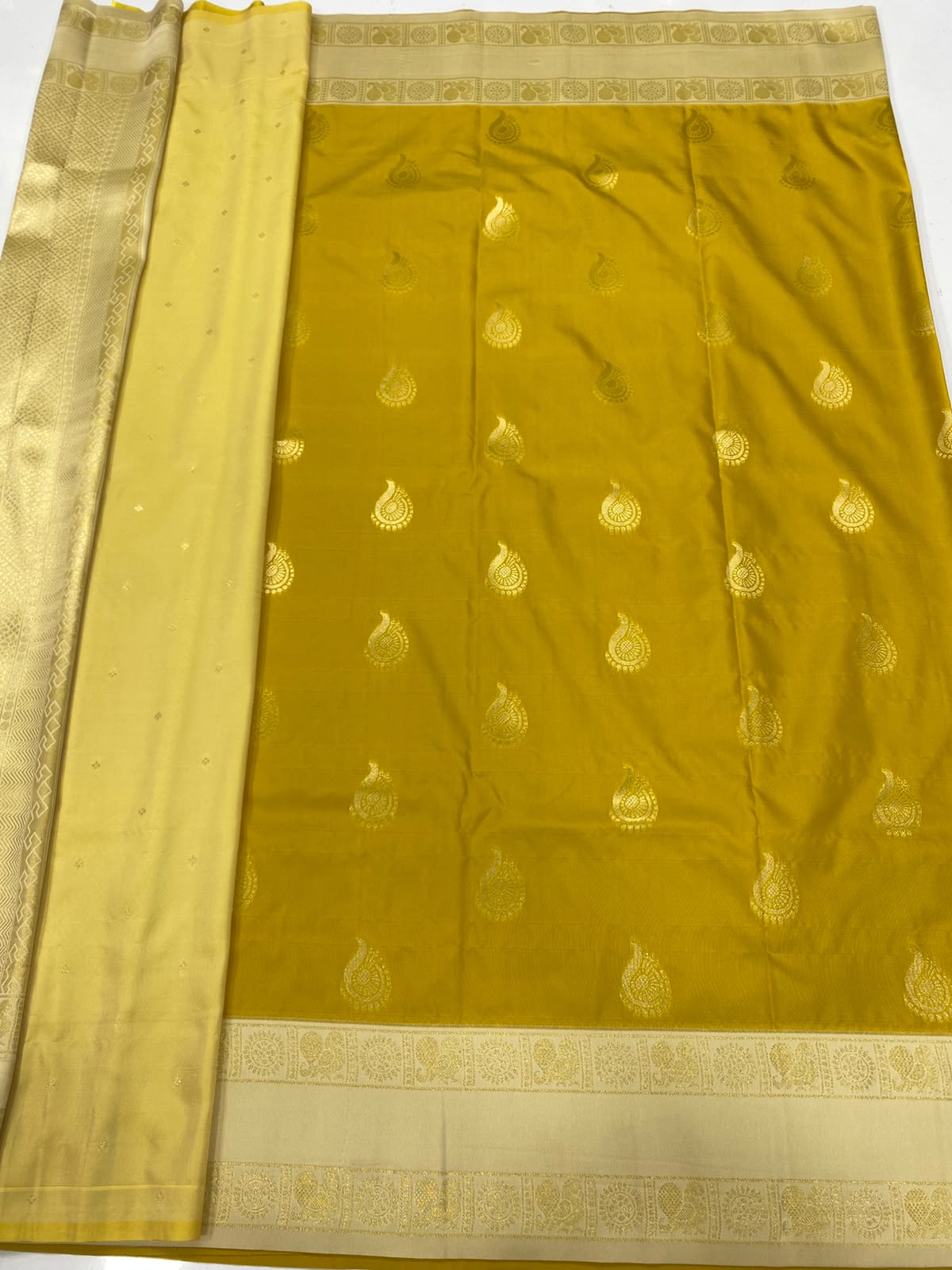 Semi Silk Butta Saree(3498-R10)