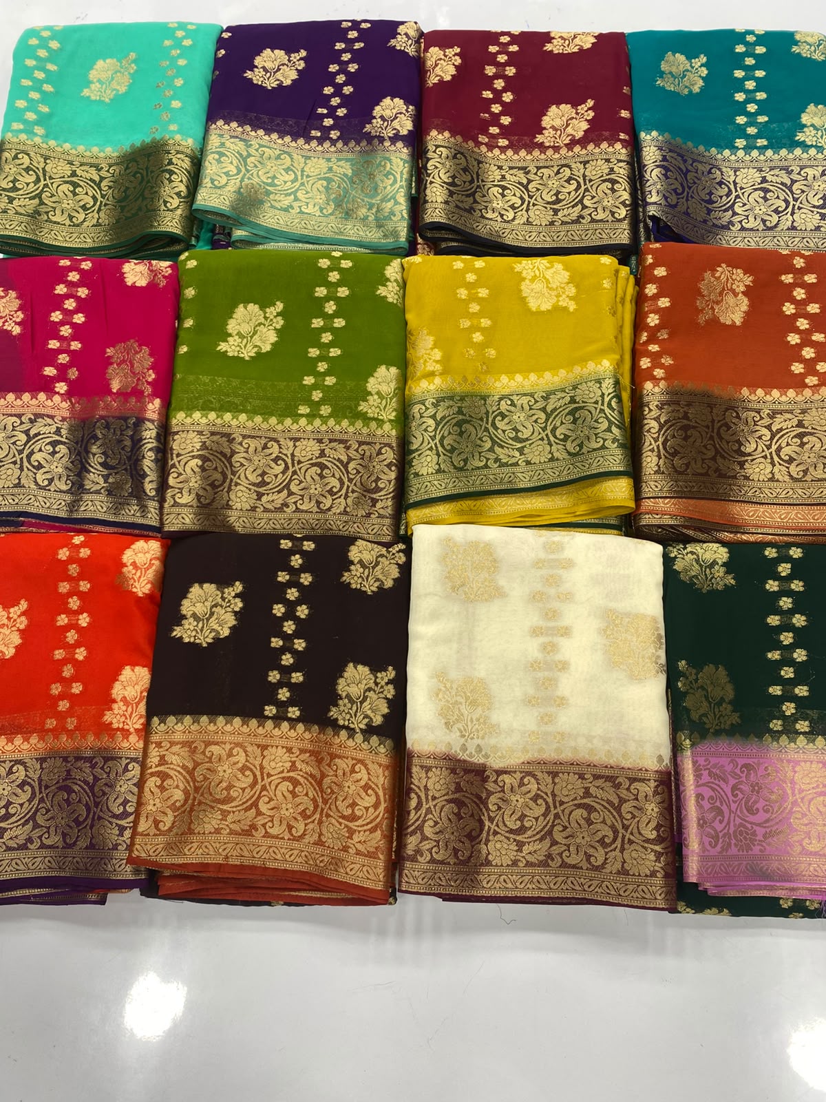 Khaddi Georgette Saree(3493-R24)