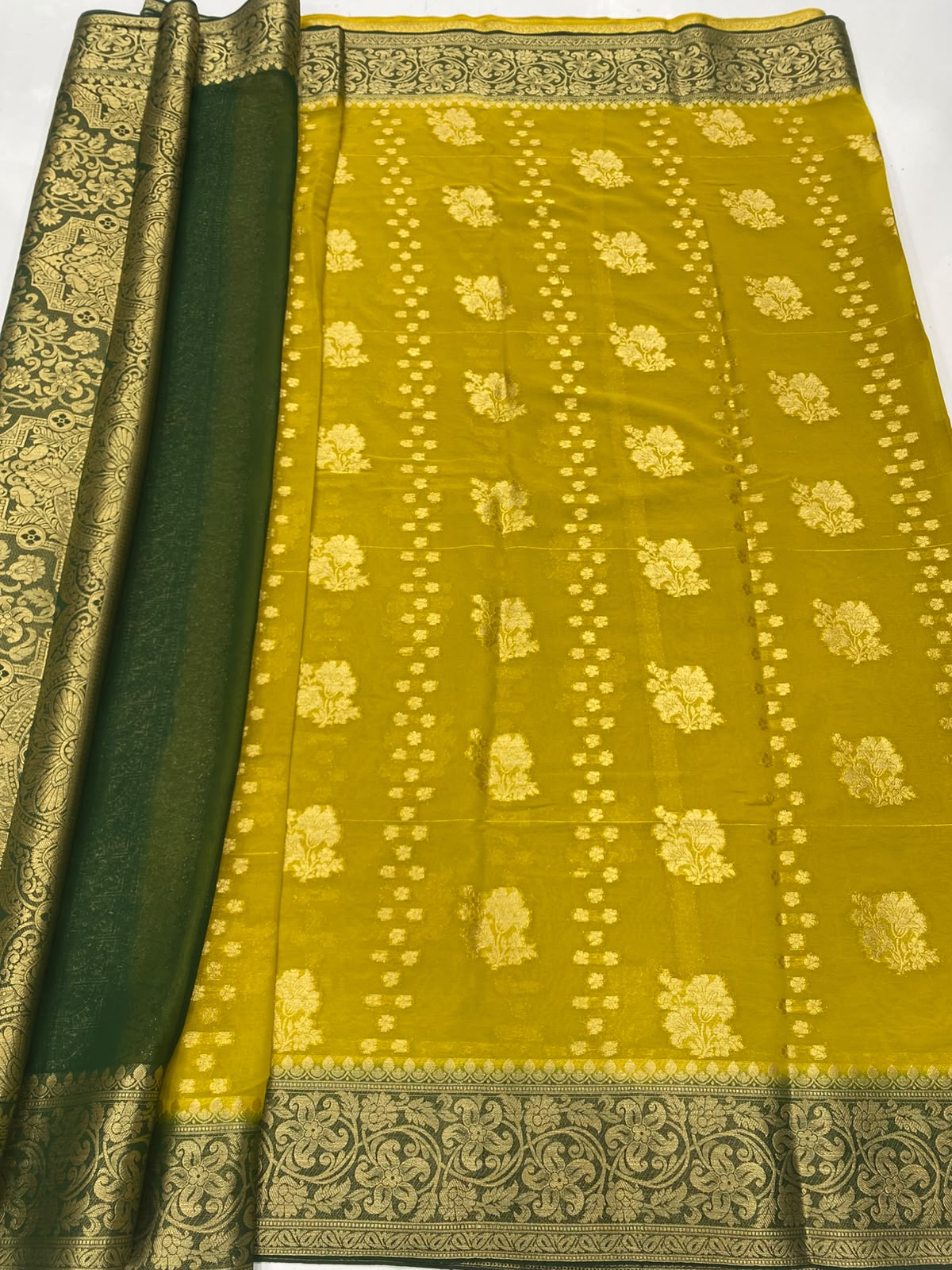 Khaddi Georgette Saree(3493-R24)