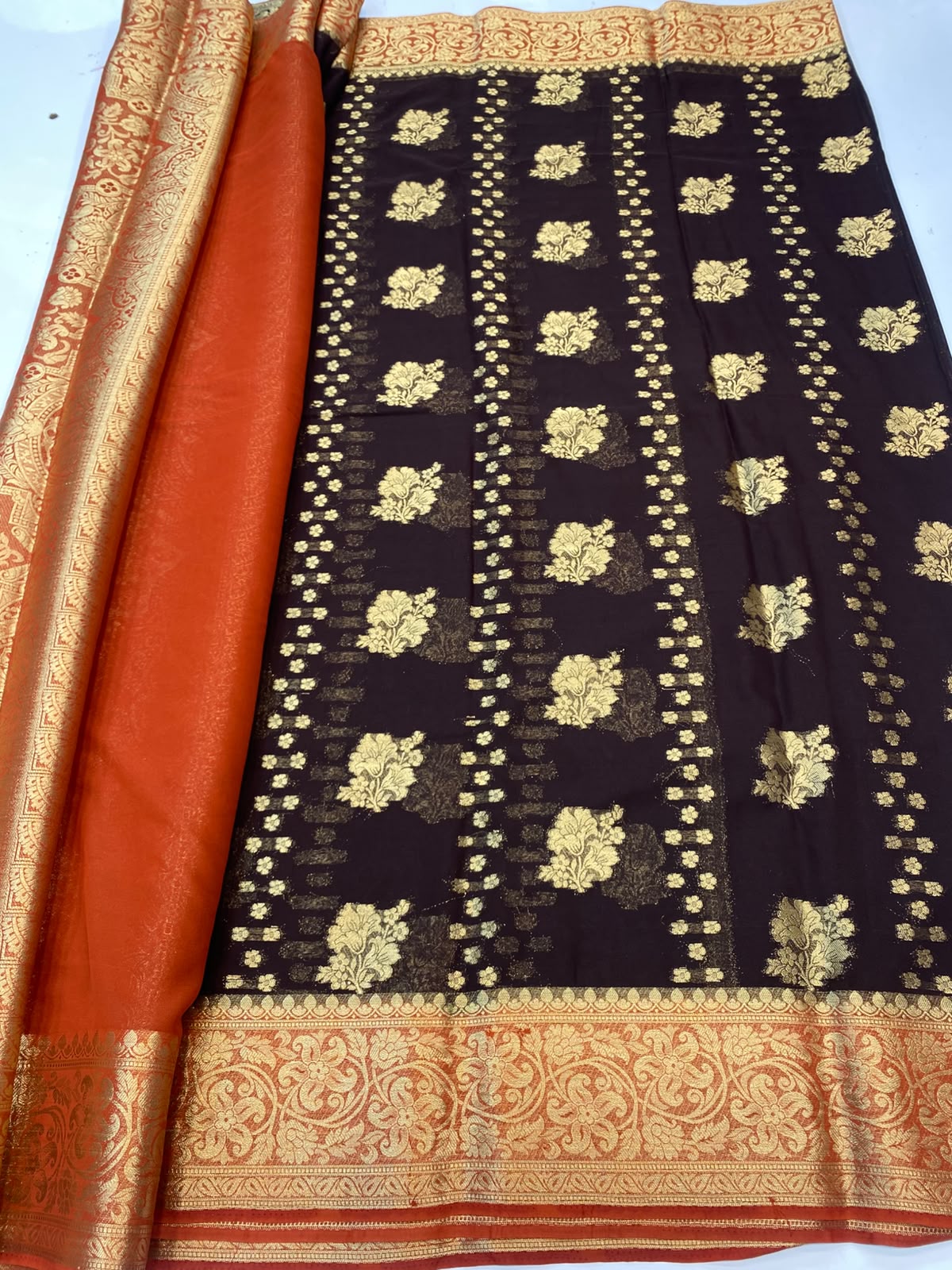 Khaddi Georgette Saree(3493-R24)