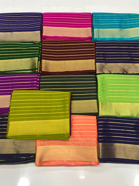 Mysore Crepe Bentex Border(3489-R6)