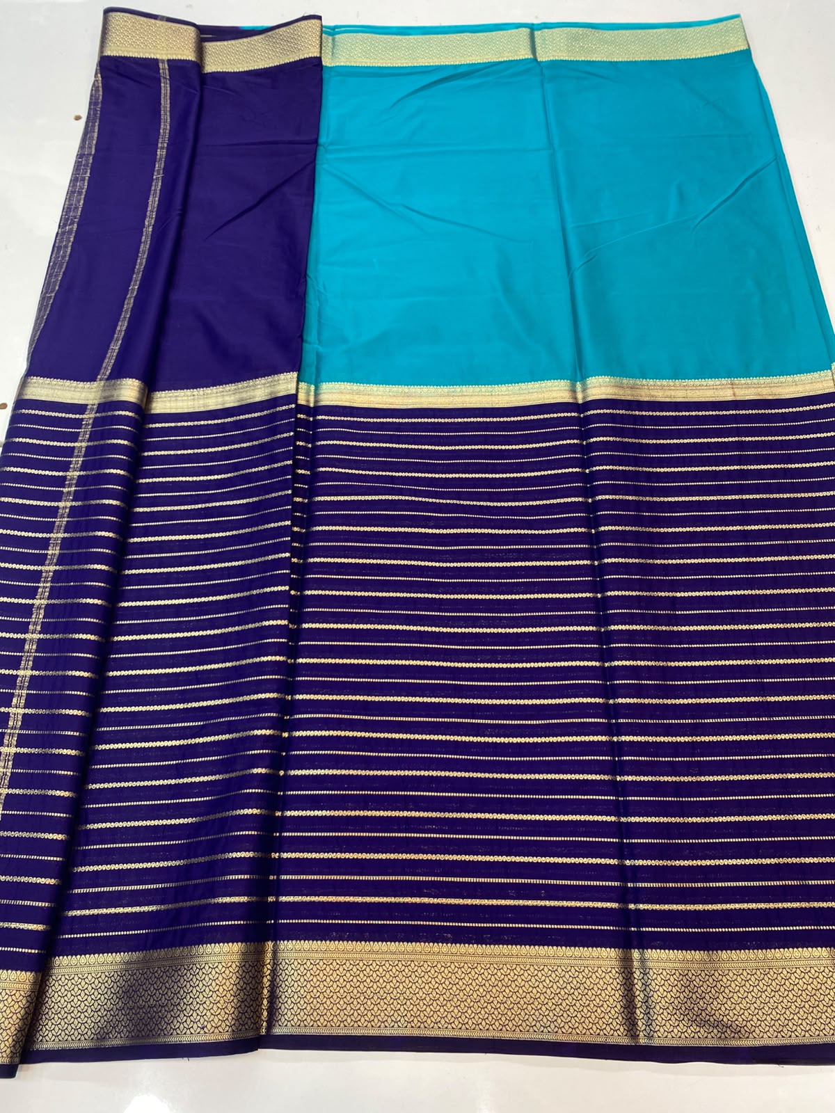 Mysore Crepe Bentex Border(3489-R6)