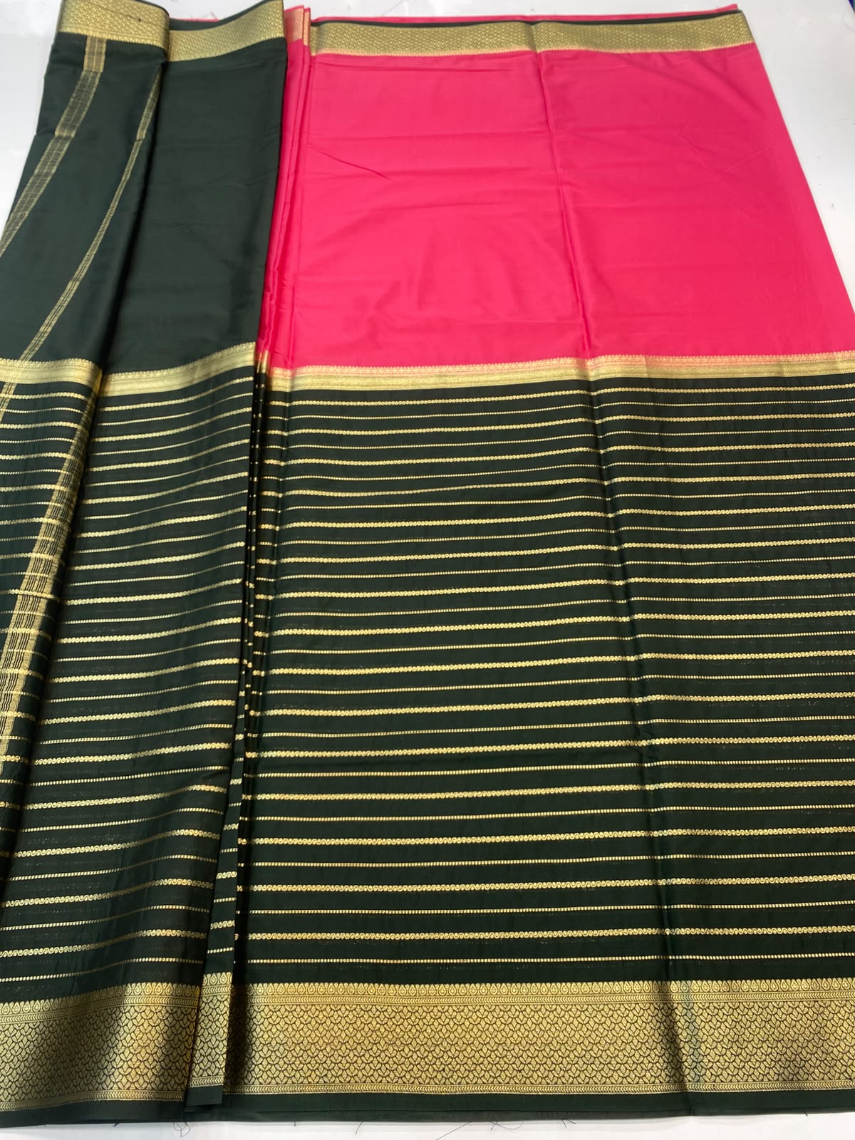Mysore Crepe Bentex Border(3489-R6)