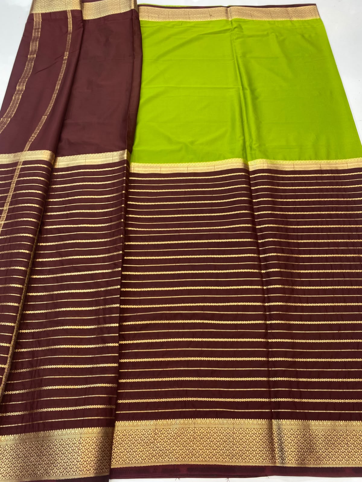 Mysore Crepe Bentex Border(3489-R6)