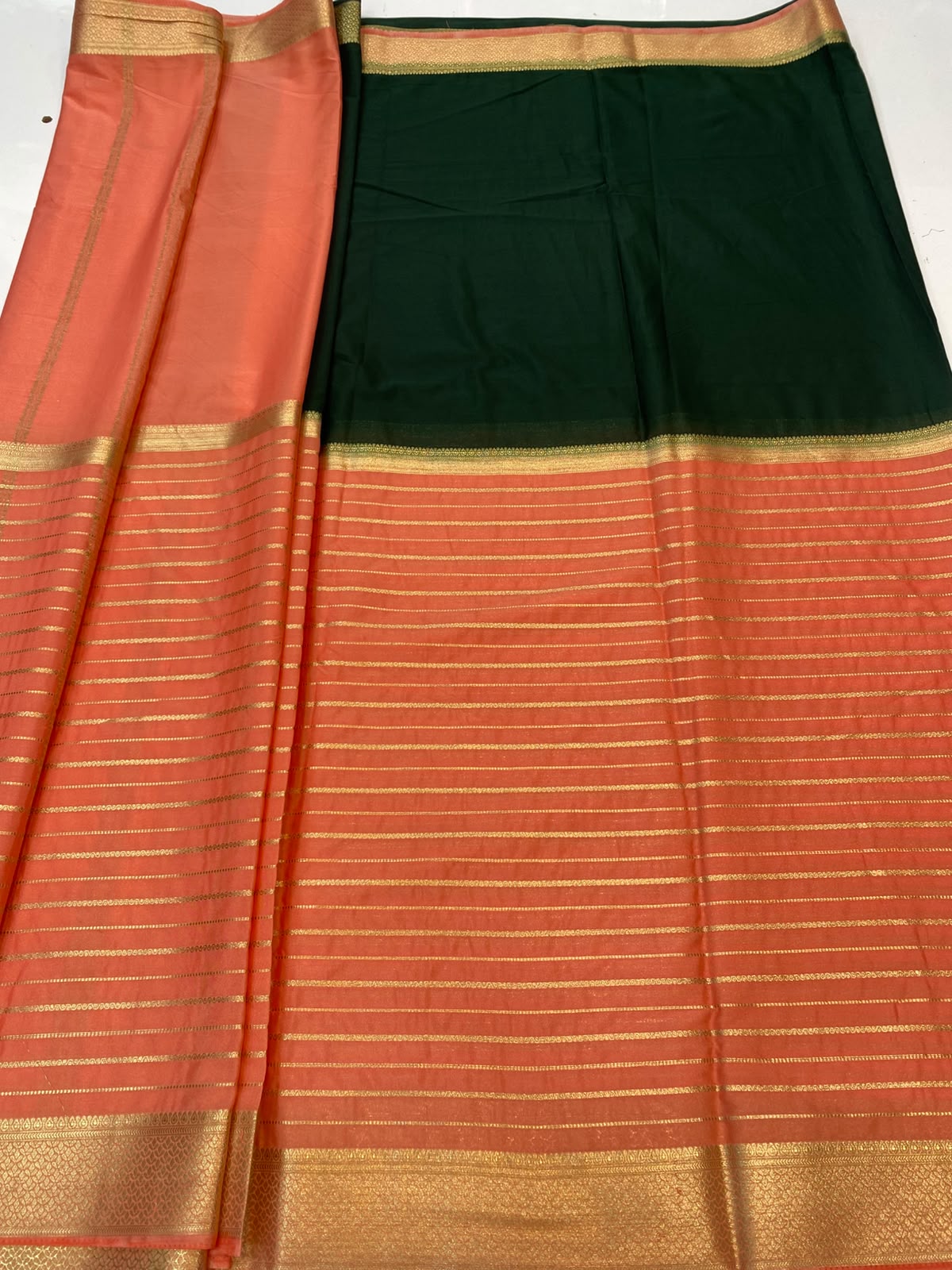 Mysore Crepe Bentex Border(3489-R6)