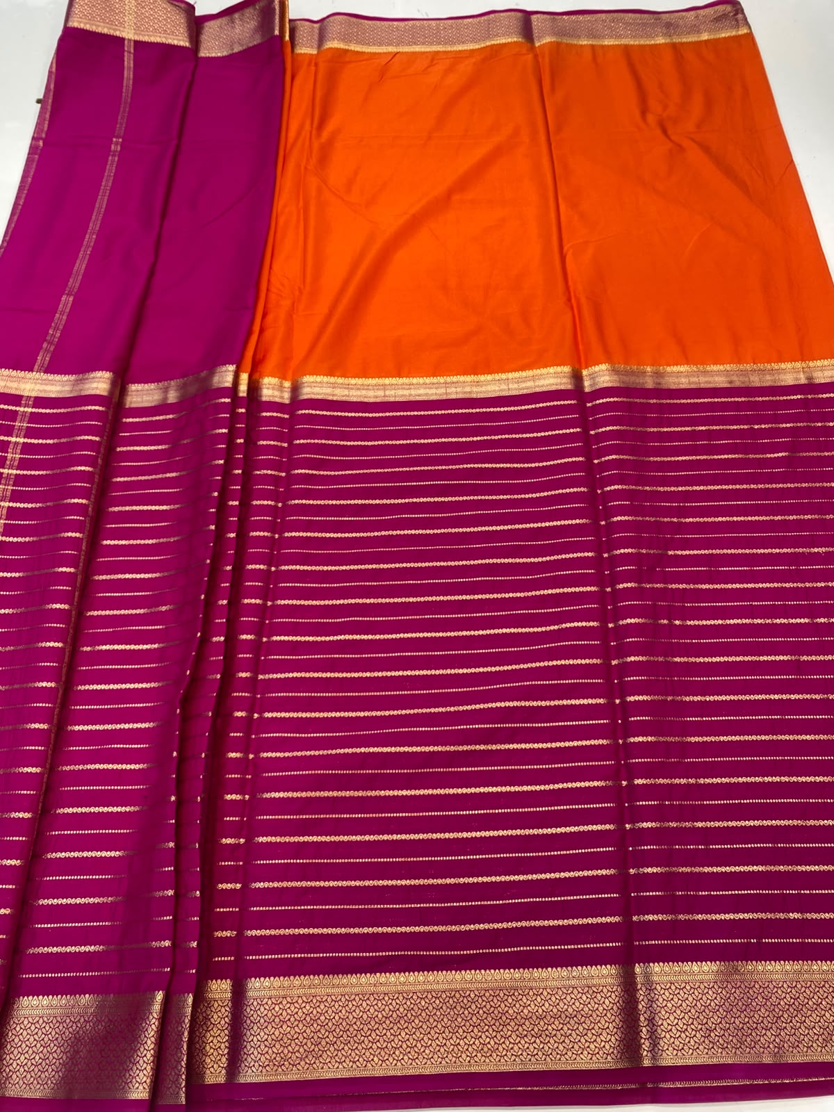 Mysore Crepe Bentex Border(3489-R6)