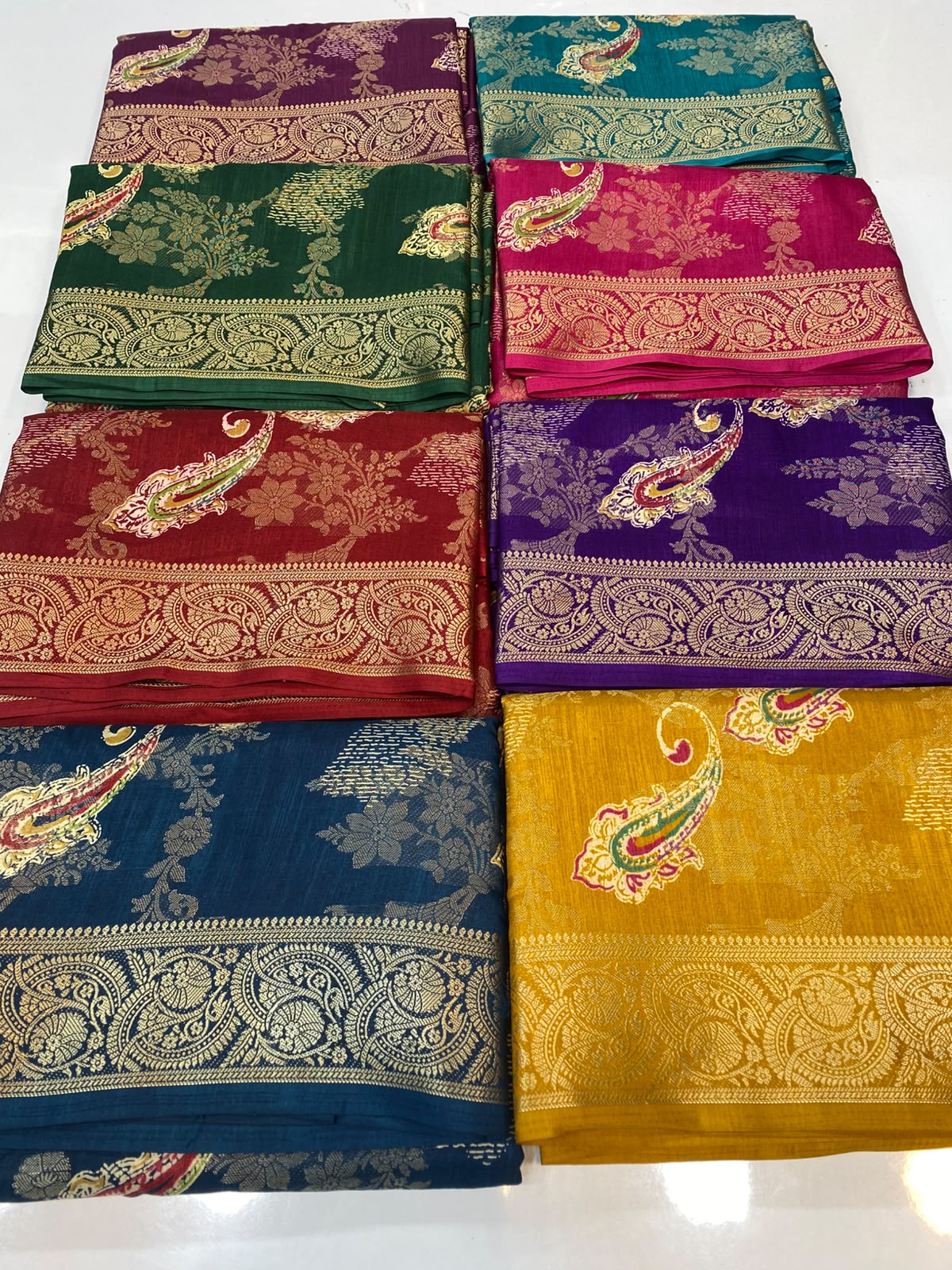 Semi Silk Butta Saree(3413-R24)