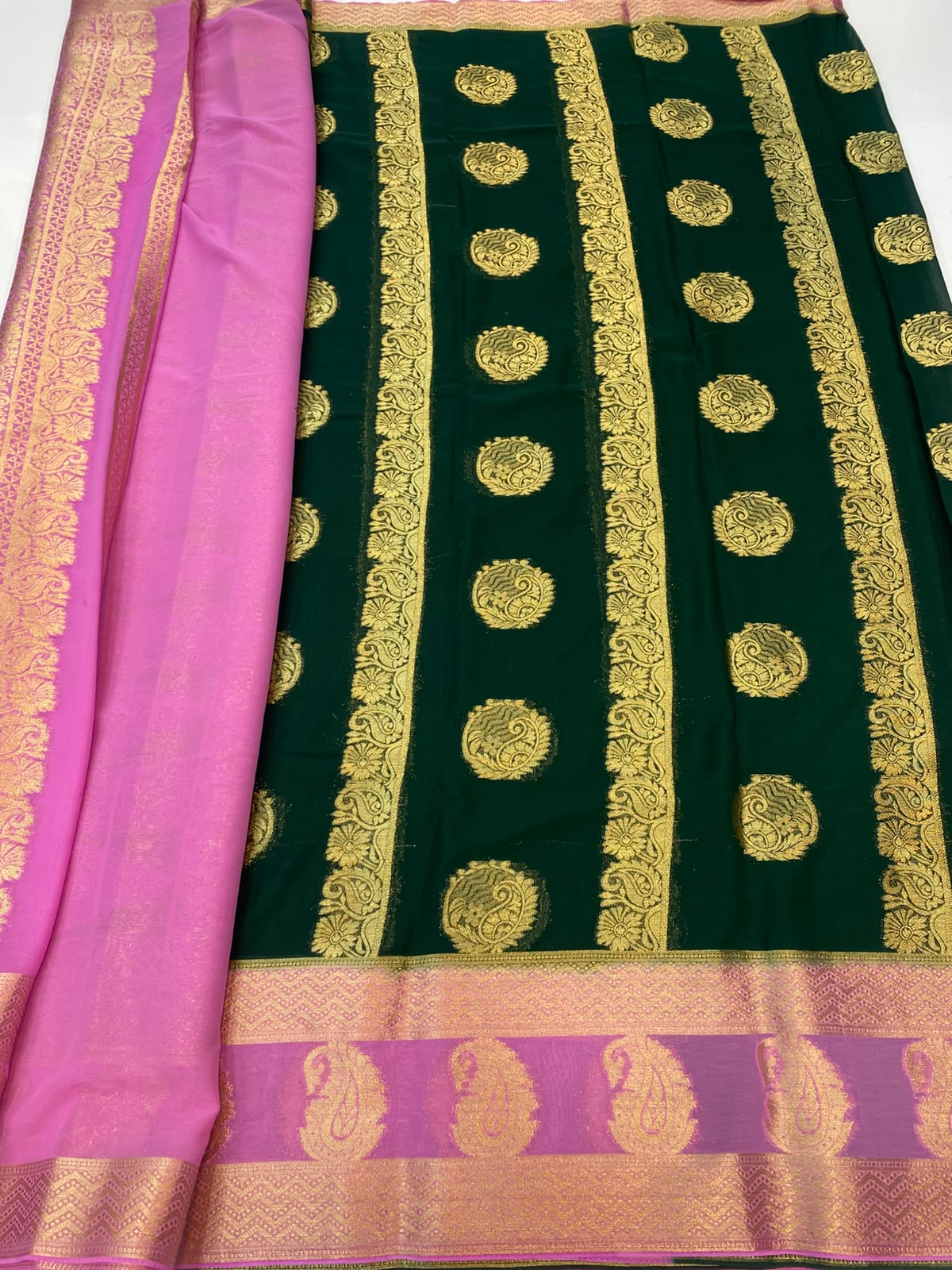 Khaddi Georgette Saree(3493A-R24)