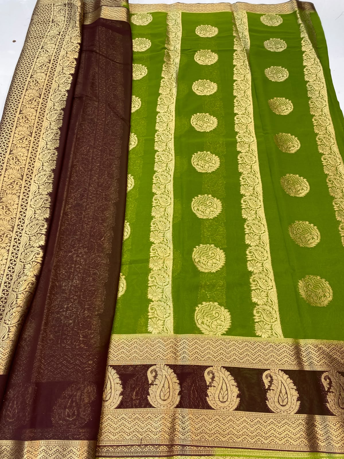 Khaddi Georgette Saree(3493A-R24)