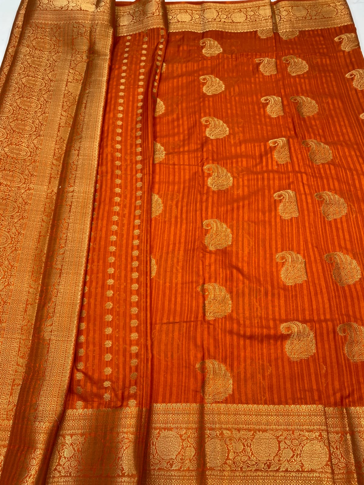 Semi Silk Butta Saree(3461A-R20)