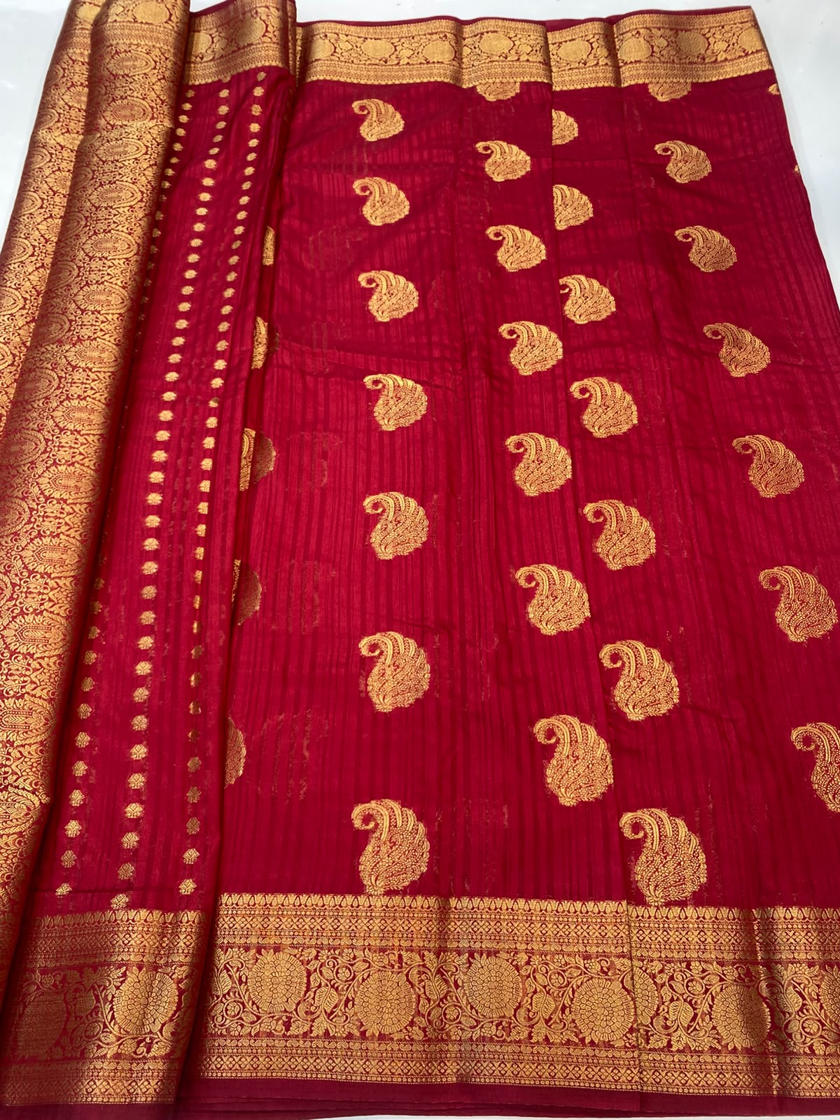 Semi Silk Butta Saree(3461A-R20)