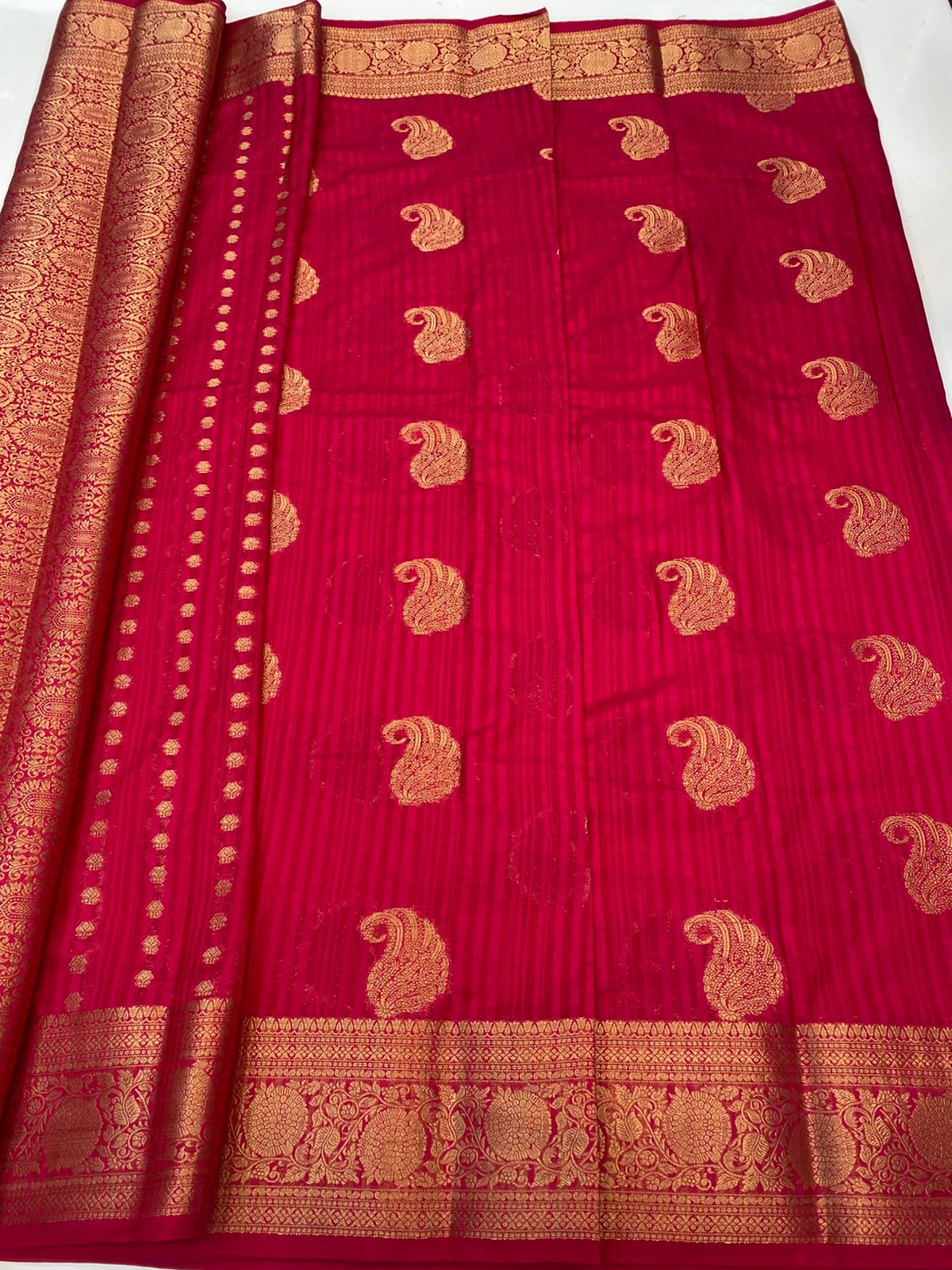 Semi Silk Butta Saree(3461A-R20)
