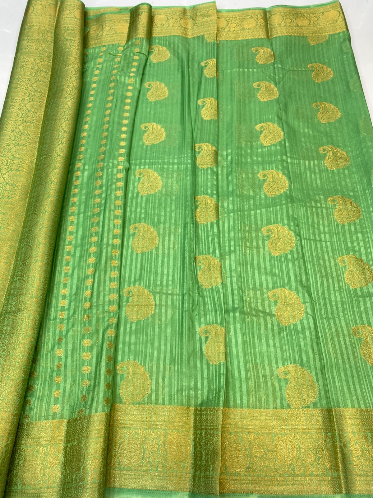 Semi Silk Butta Saree(3461A-R20)