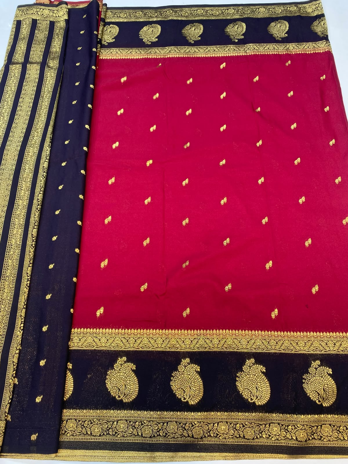 Khaddi Georgette Saree(3490A-R22)