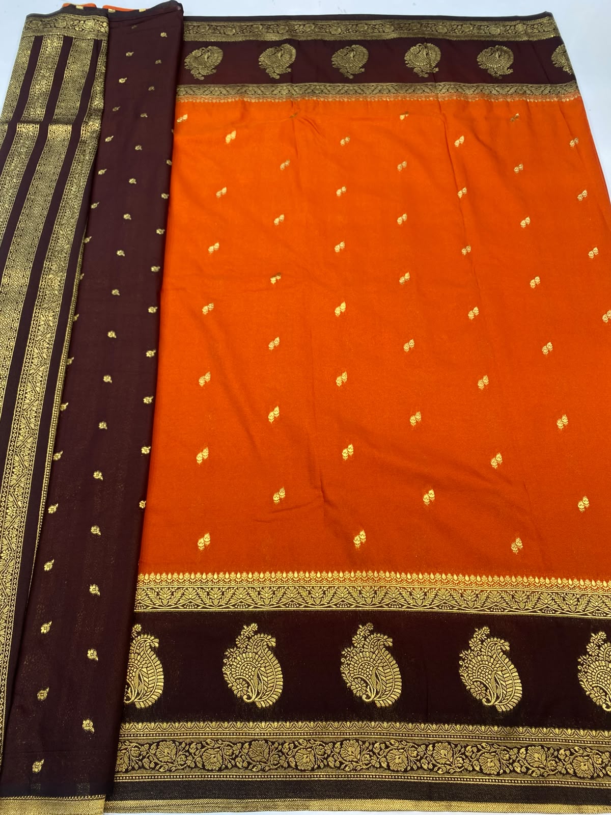 Khaddi Georgette Saree(3490A-R22)