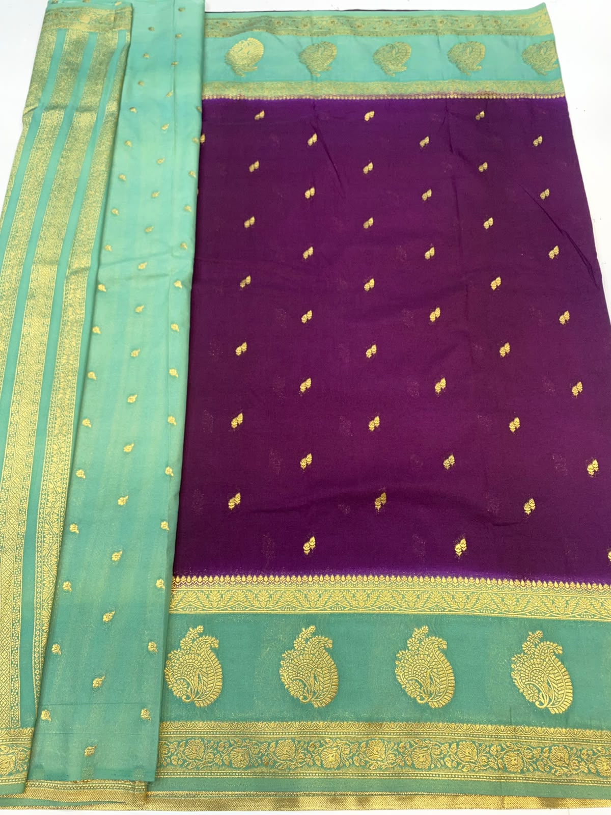 Khaddi Georgette Saree(3490A-R22)