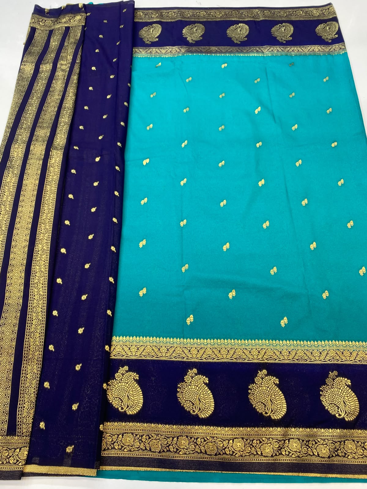 Khaddi Georgette Saree(3490A-R22)