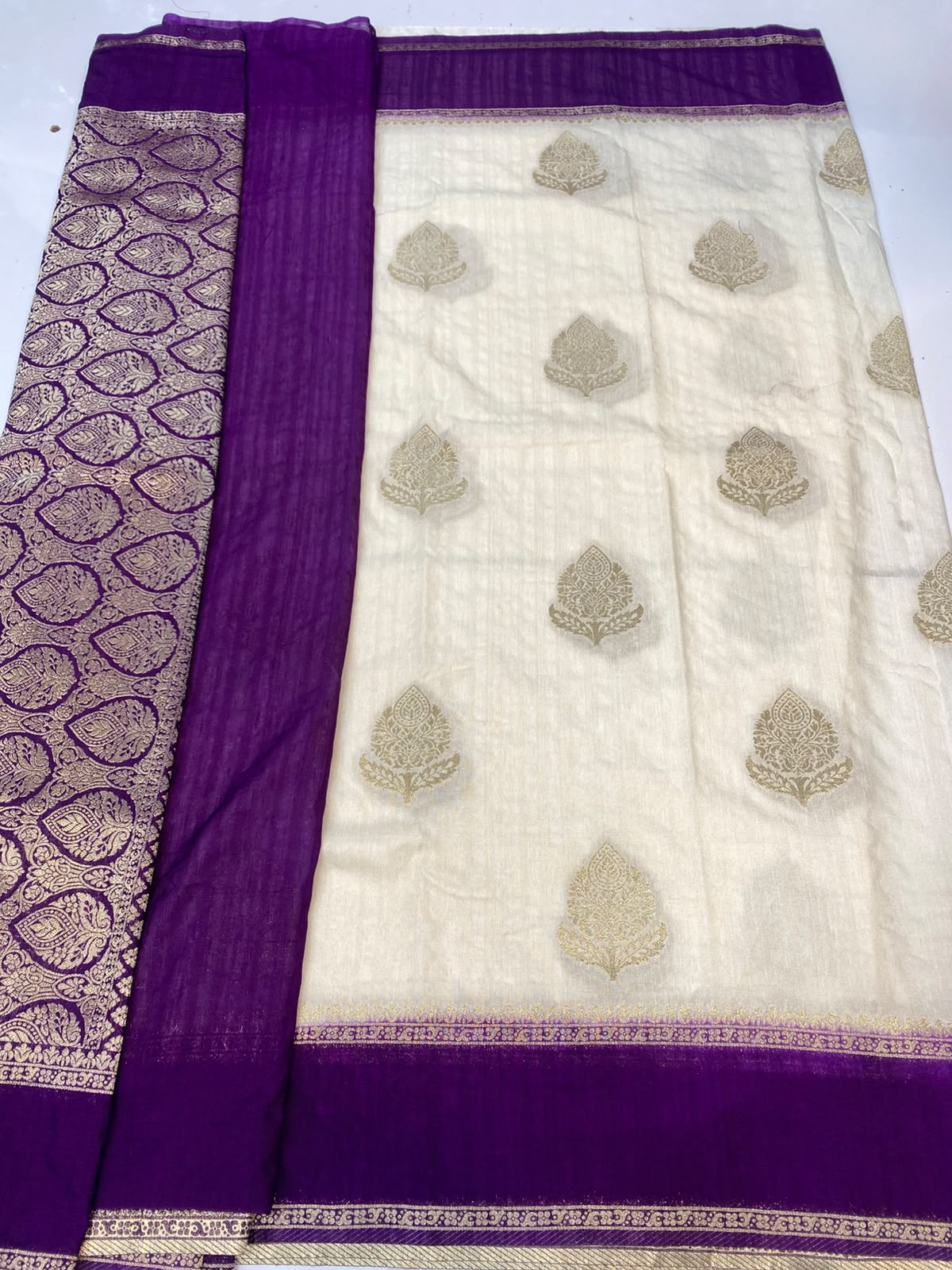 Matka Silk Georgette Saree(3492-R21)