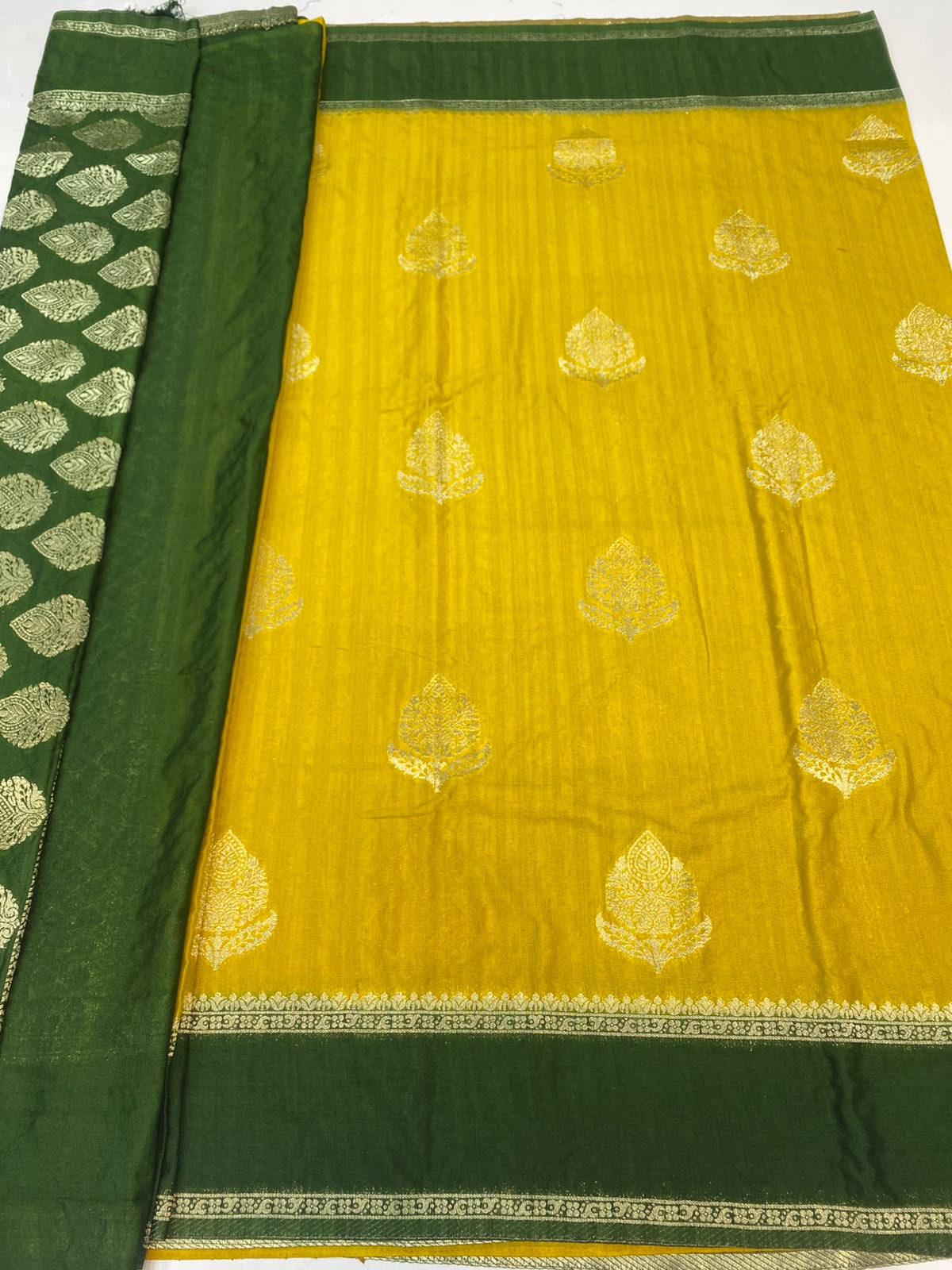 Matka Silk Georgette Saree(3492-R21)