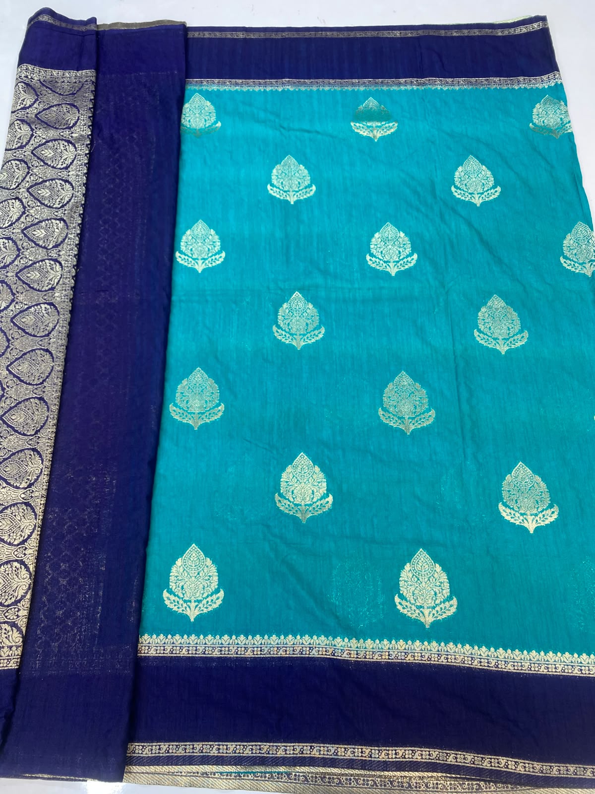 Matka Silk Georgette Saree(3492-R21)