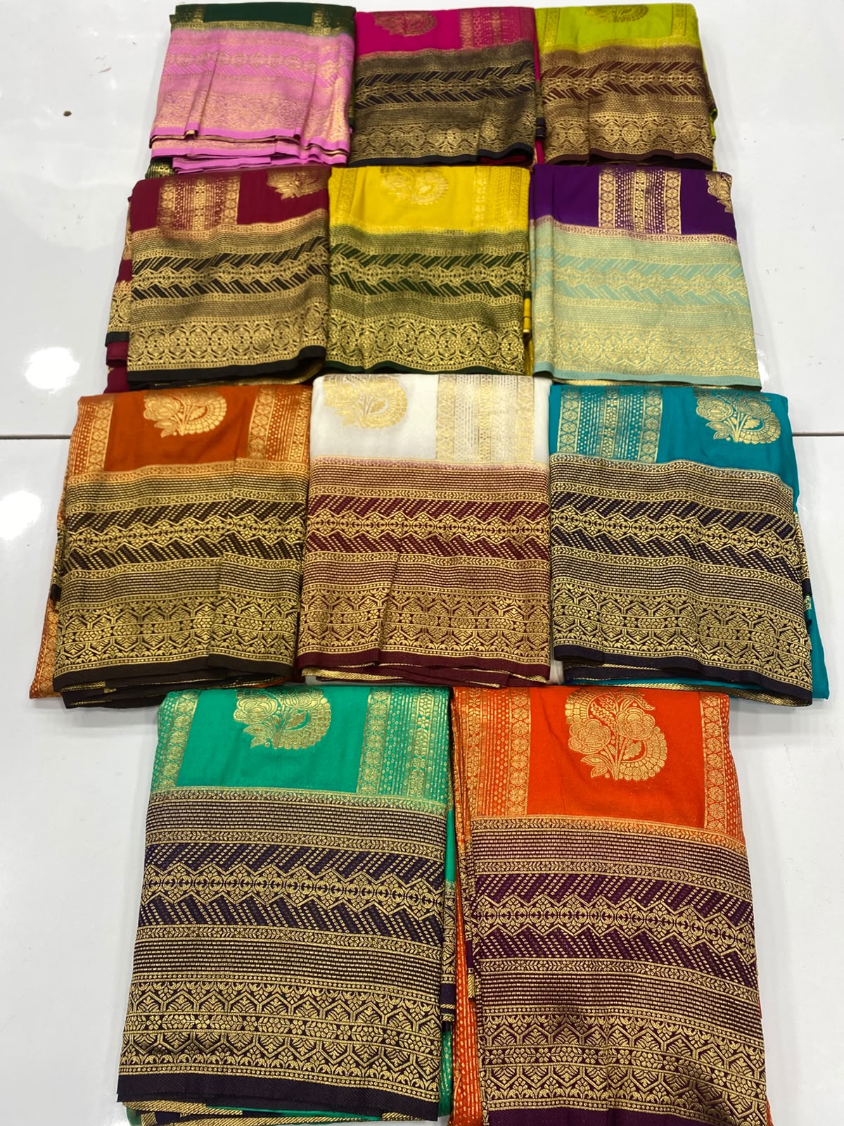 Khaddi Georgette Saree(3490B-R10)