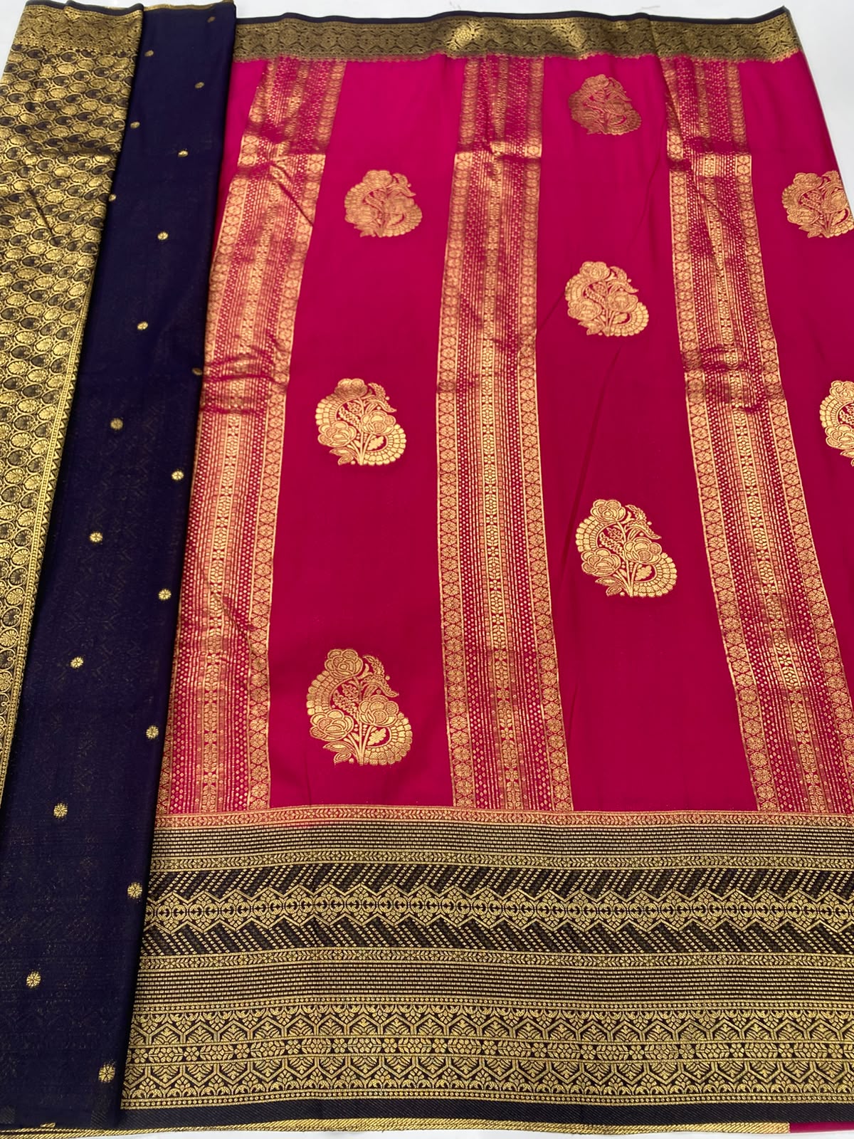 Khaddi Georgette Saree(3490B-R10)