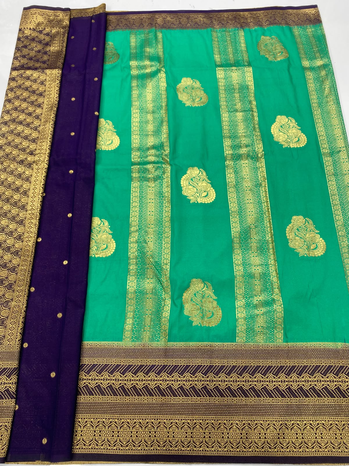 Khaddi Georgette Saree(3490B-R10)