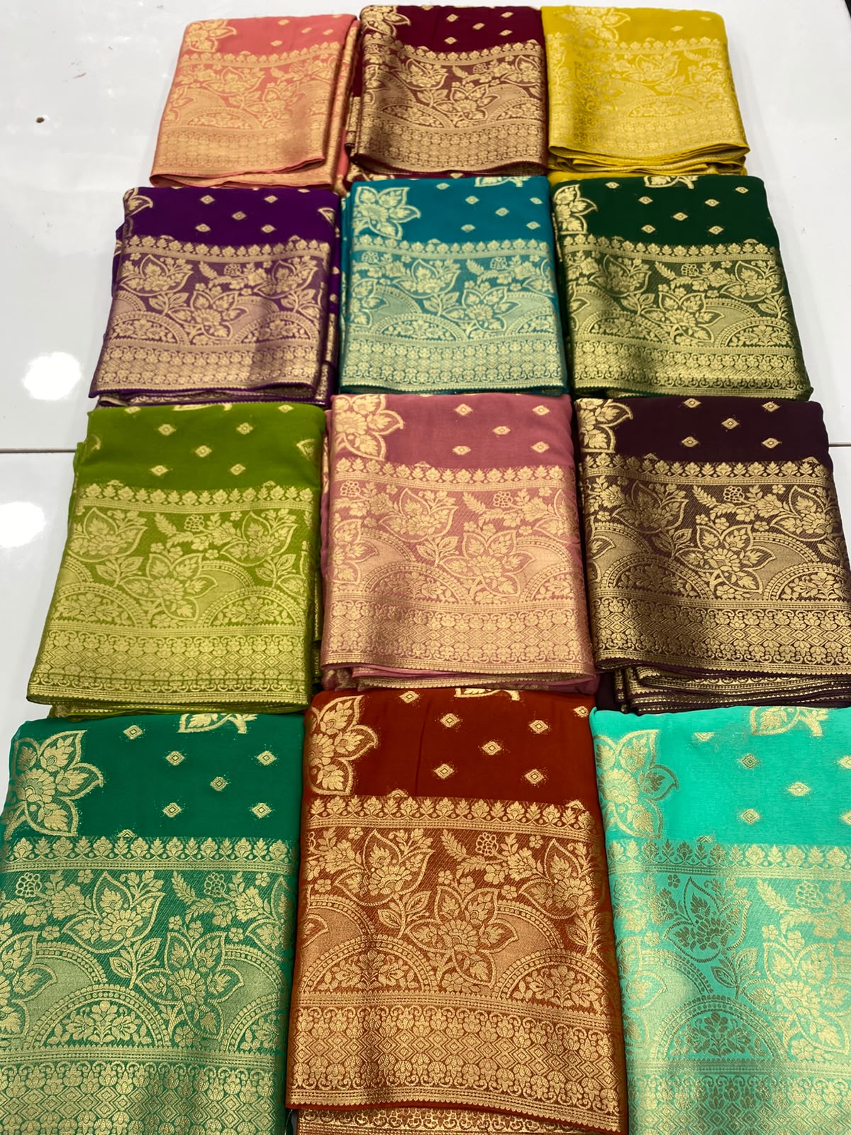 Khaddi Georgette Saree (3491-R17)
