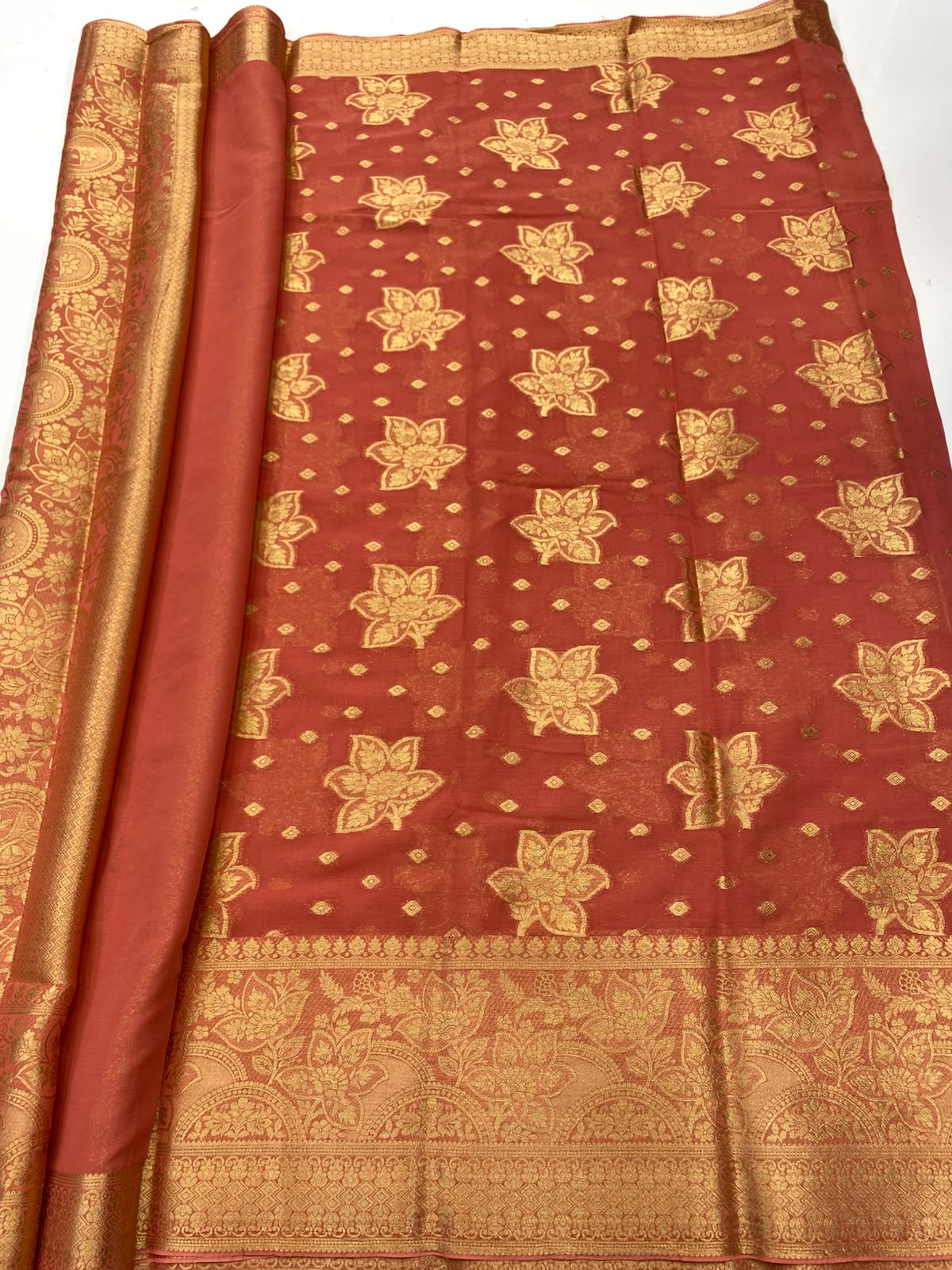 Khaddi Georgette Saree (3491-R17)