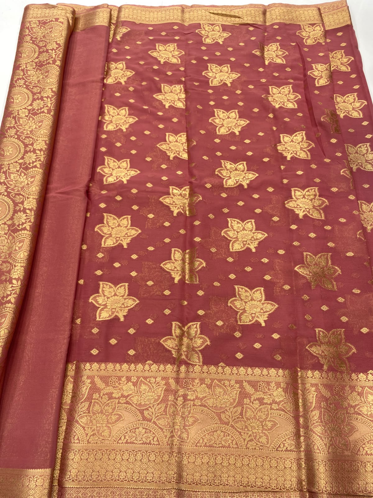 Khaddi Georgette Saree (3491-R17)