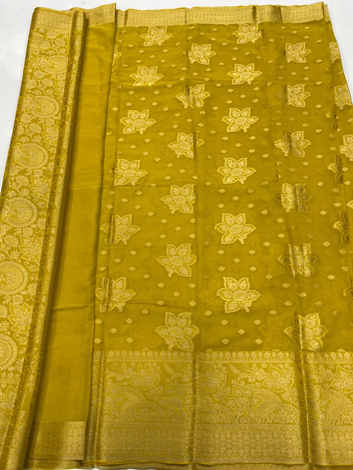 Khaddi Georgette Saree (3491-R17)