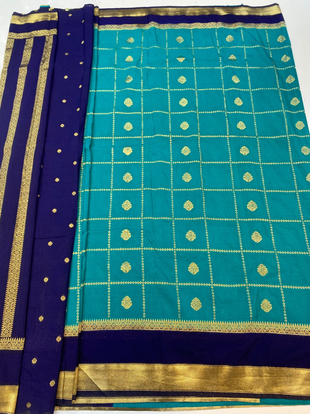 Khaddi Georgette Saree(3490C-R23)