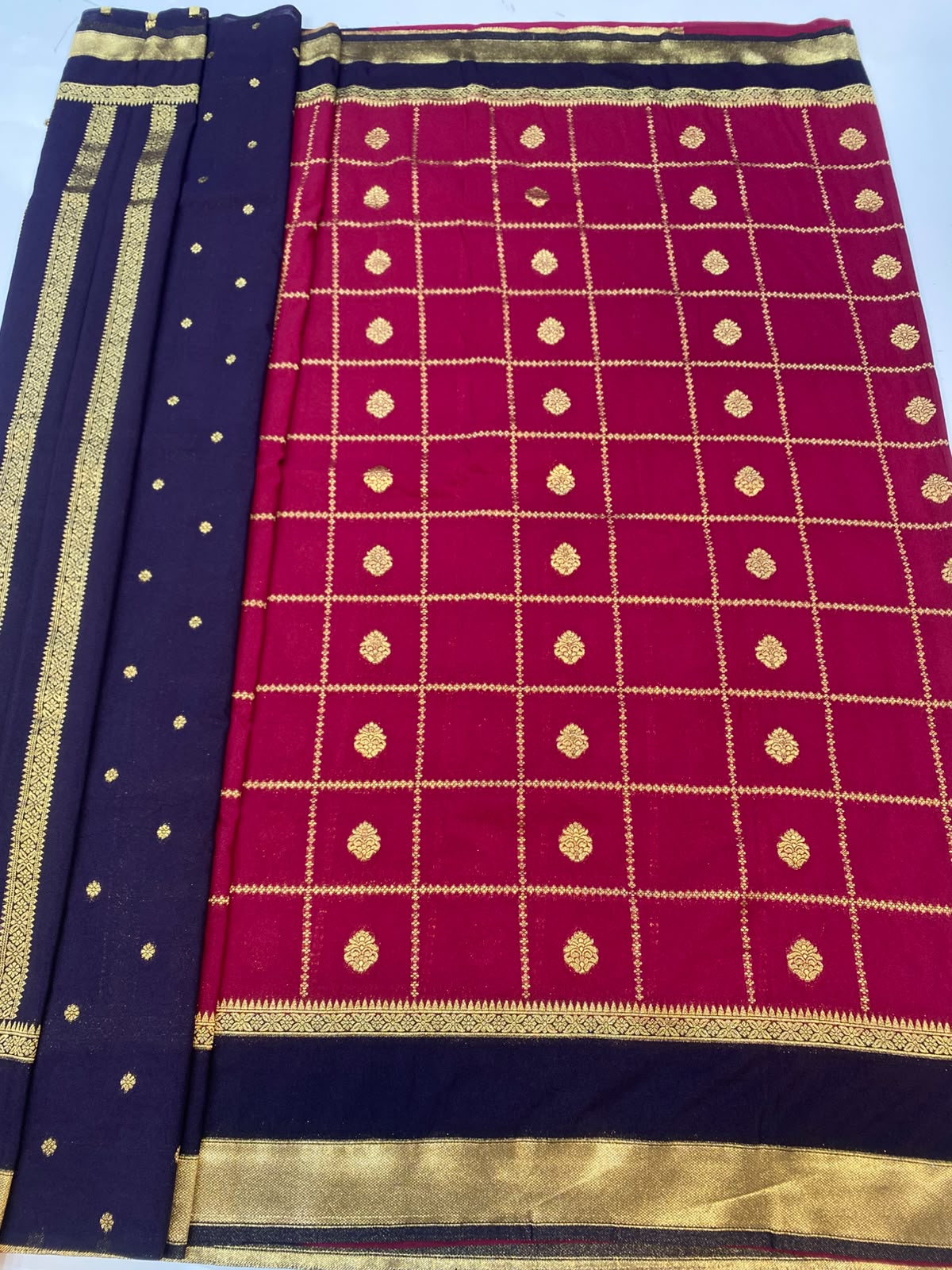 Khaddi Georgette Saree(3490C-R23)
