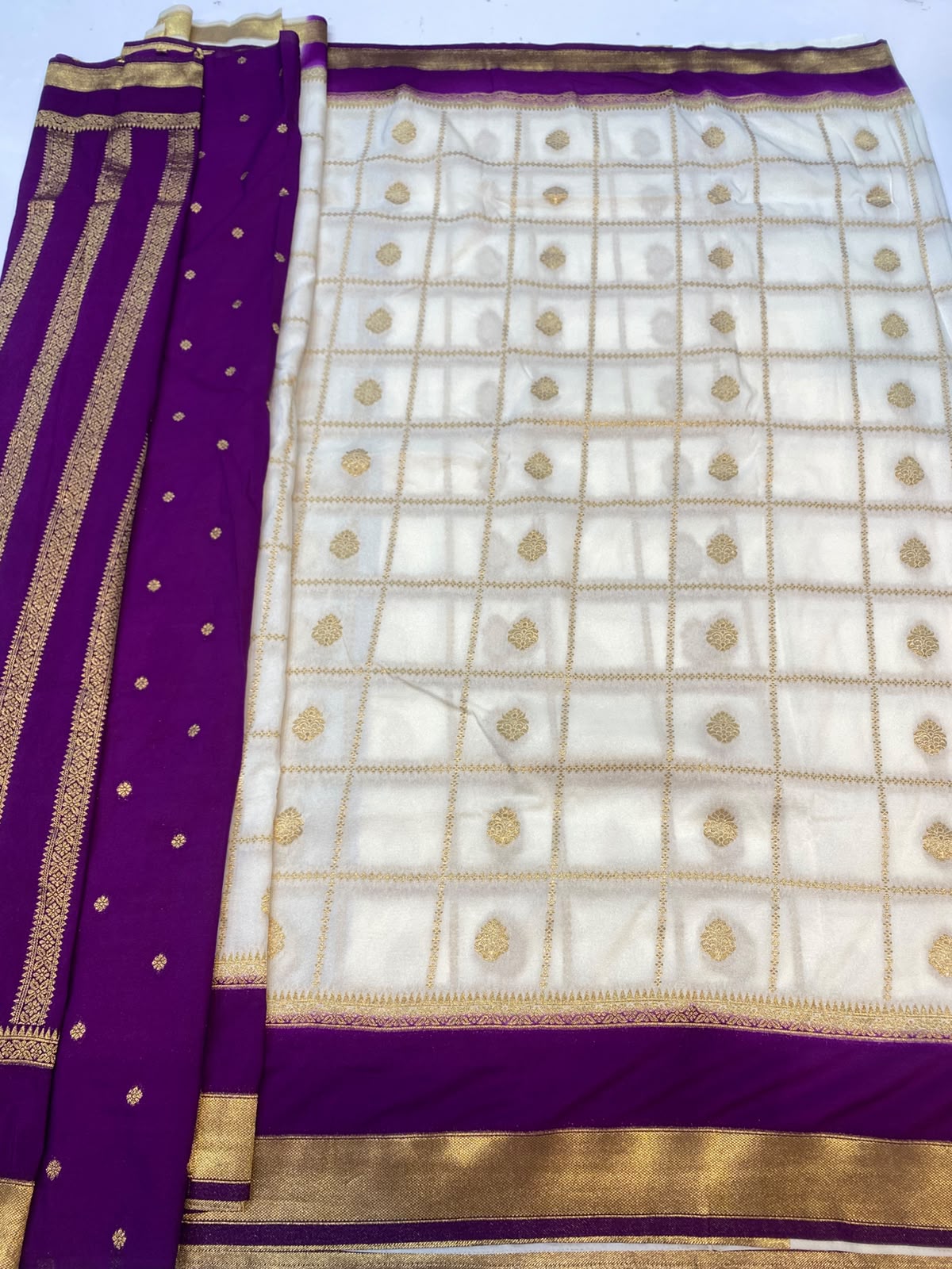 Khaddi Georgette Saree(3490C-R23)