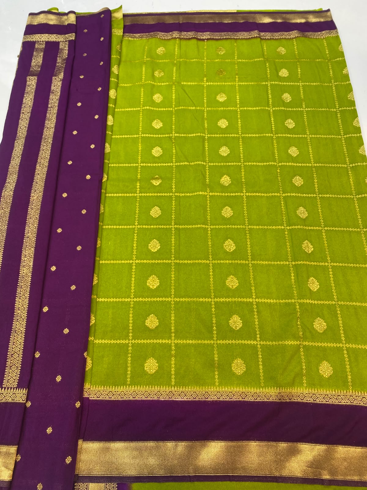 Khaddi Georgette Saree(3490C-R23)