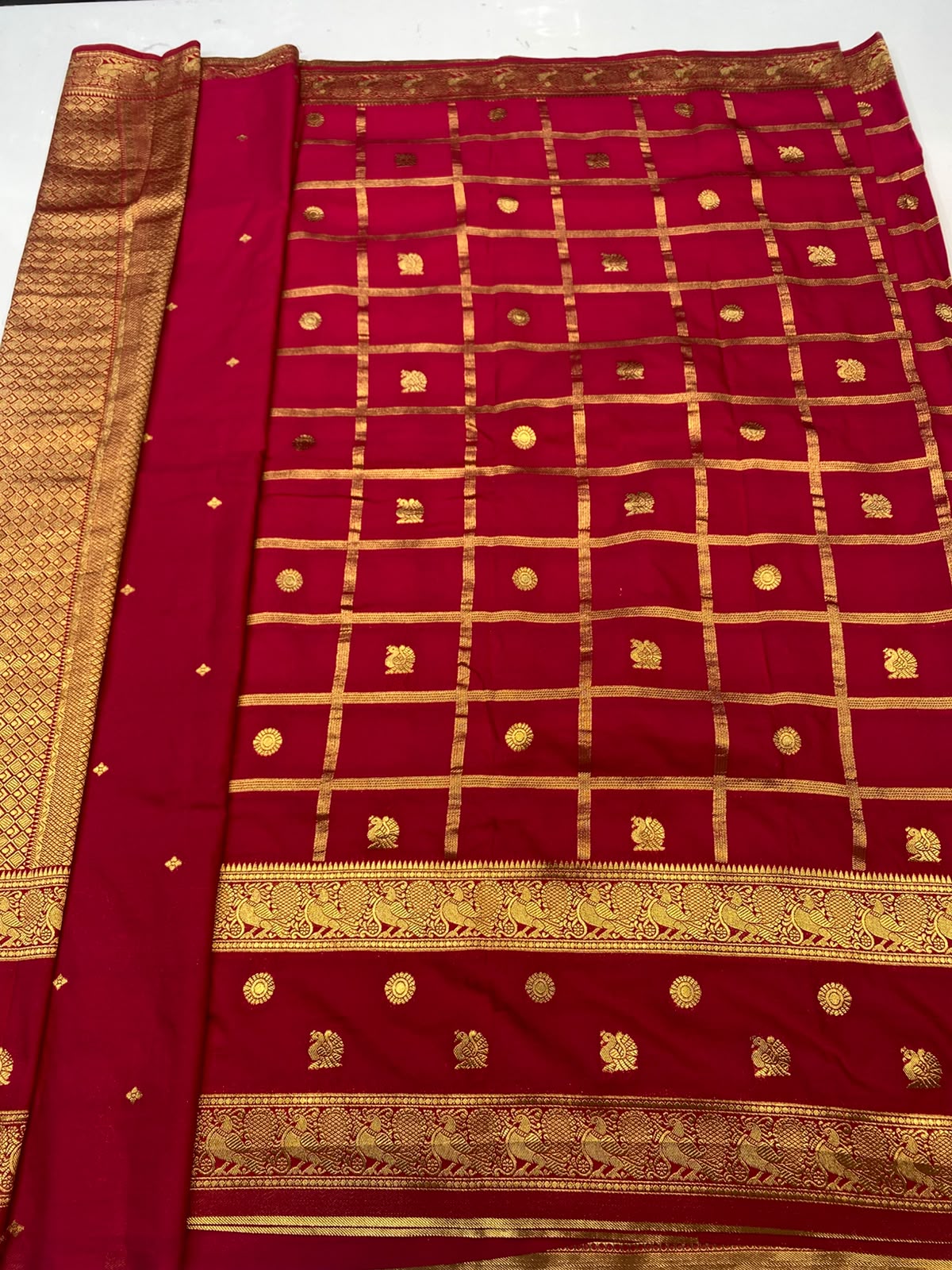 Khaddi Georgette Saree(3500-R17)