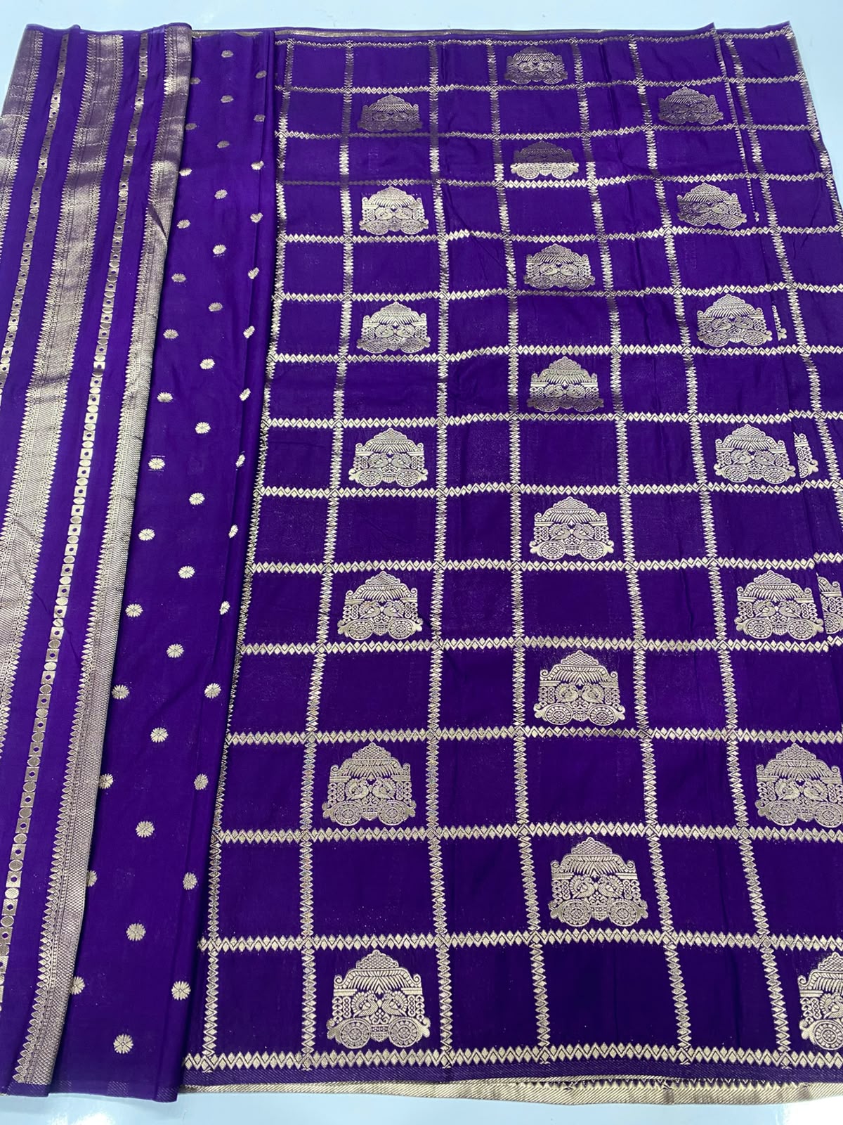 Khaddi Georgette Saree(3746-R13)