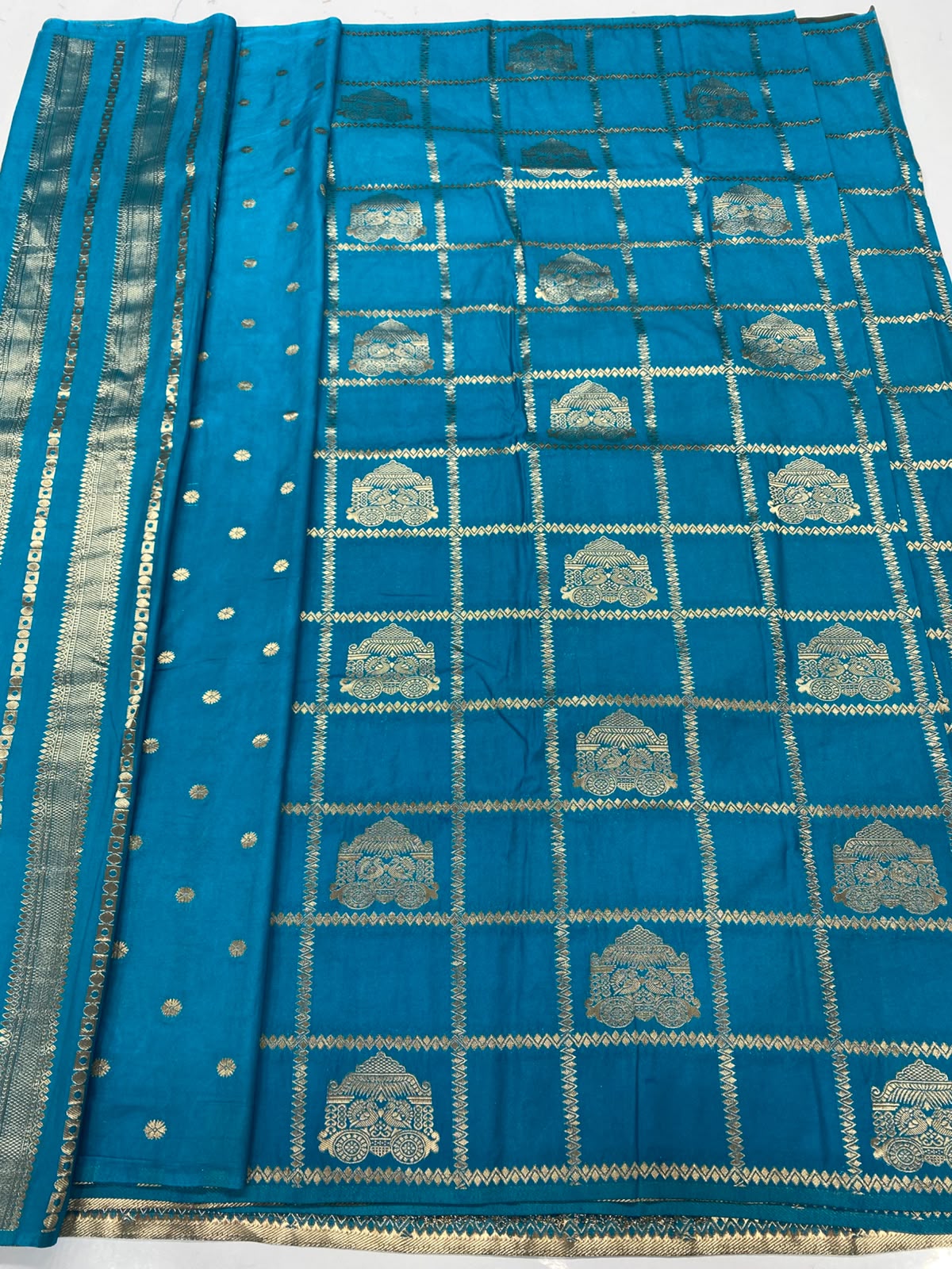Khaddi Georgette Saree(3746-R13)