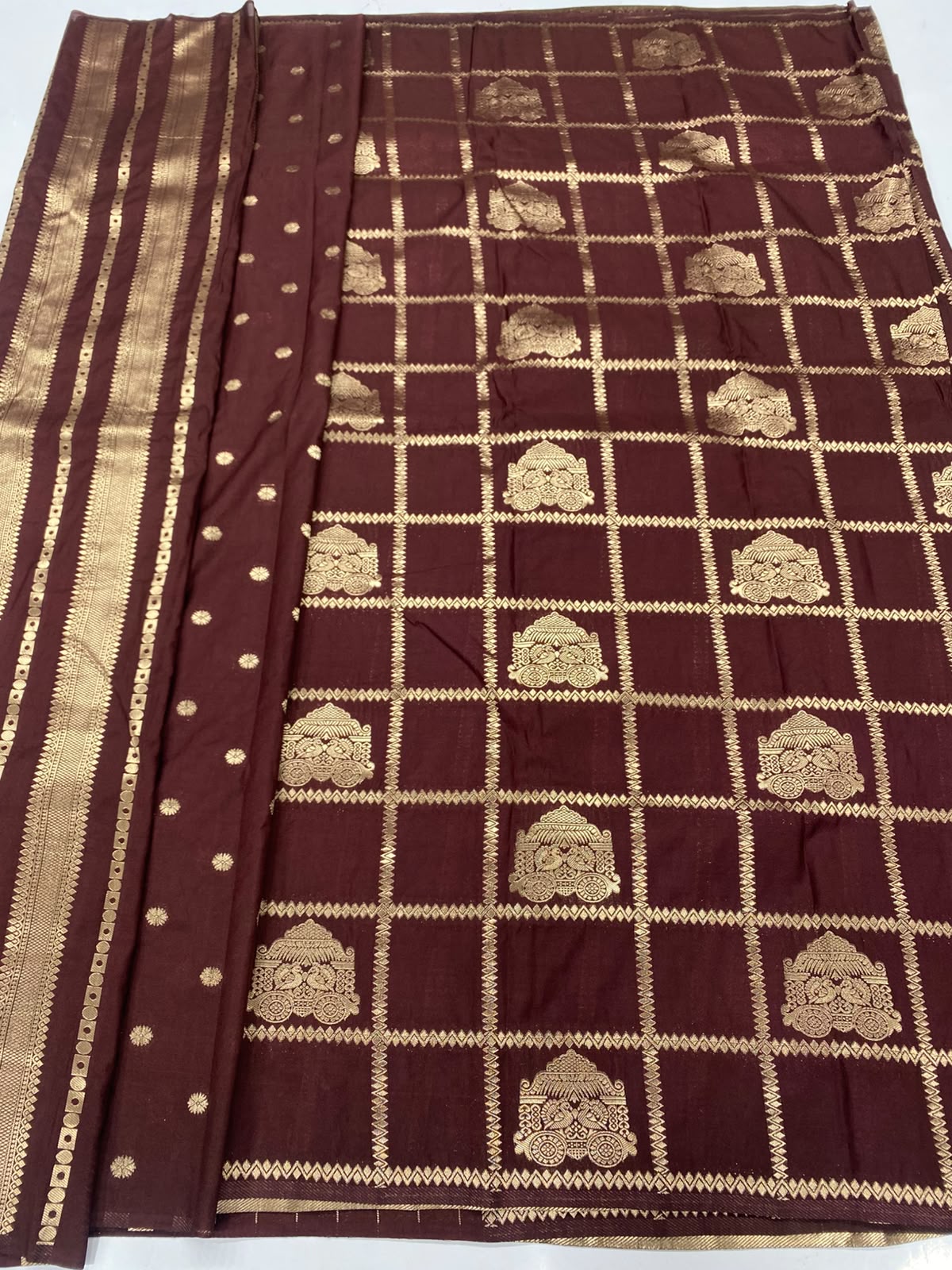 Khaddi Georgette Saree(3746-R13)