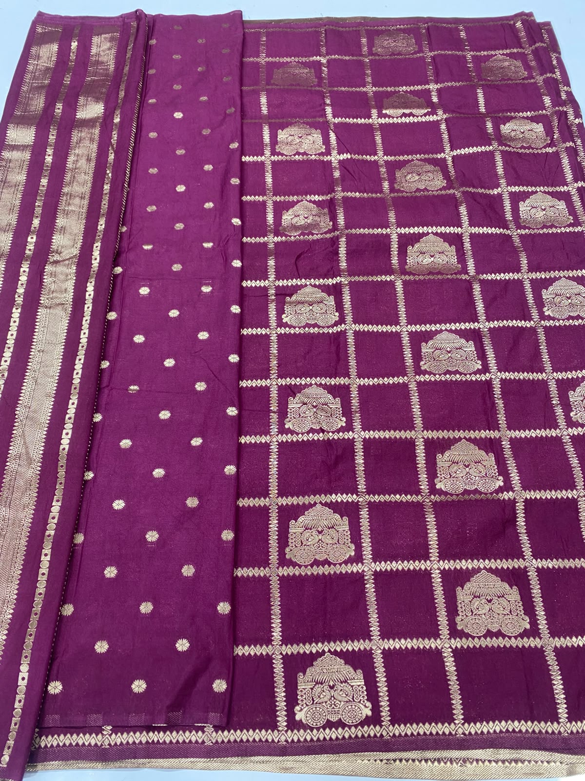 Khaddi Georgette Saree(3746-R13)