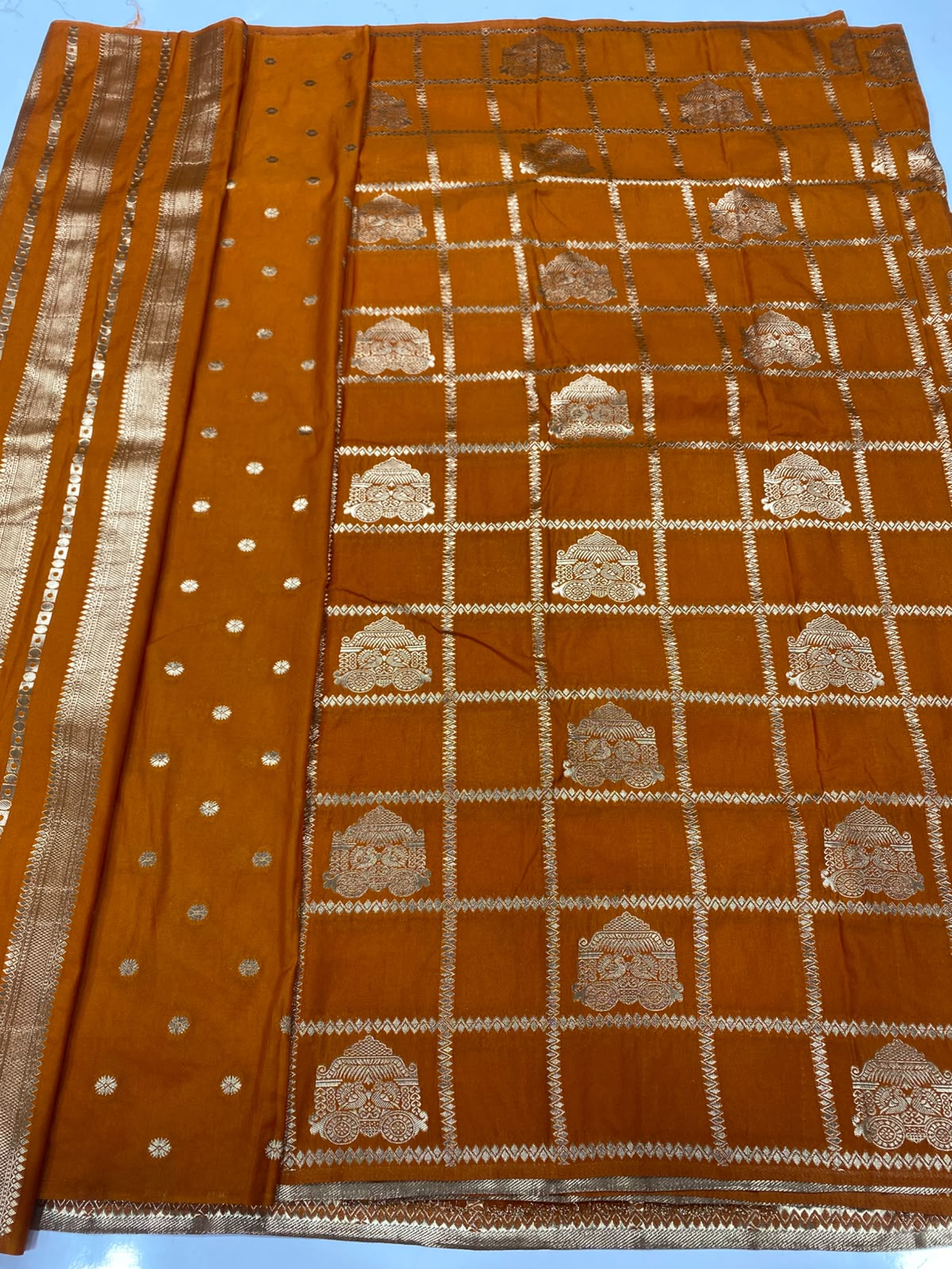 Khaddi Georgette Saree(3746-R13)