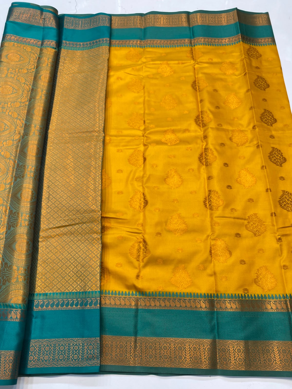 Semi Silk Butta Saree (3795-R5)