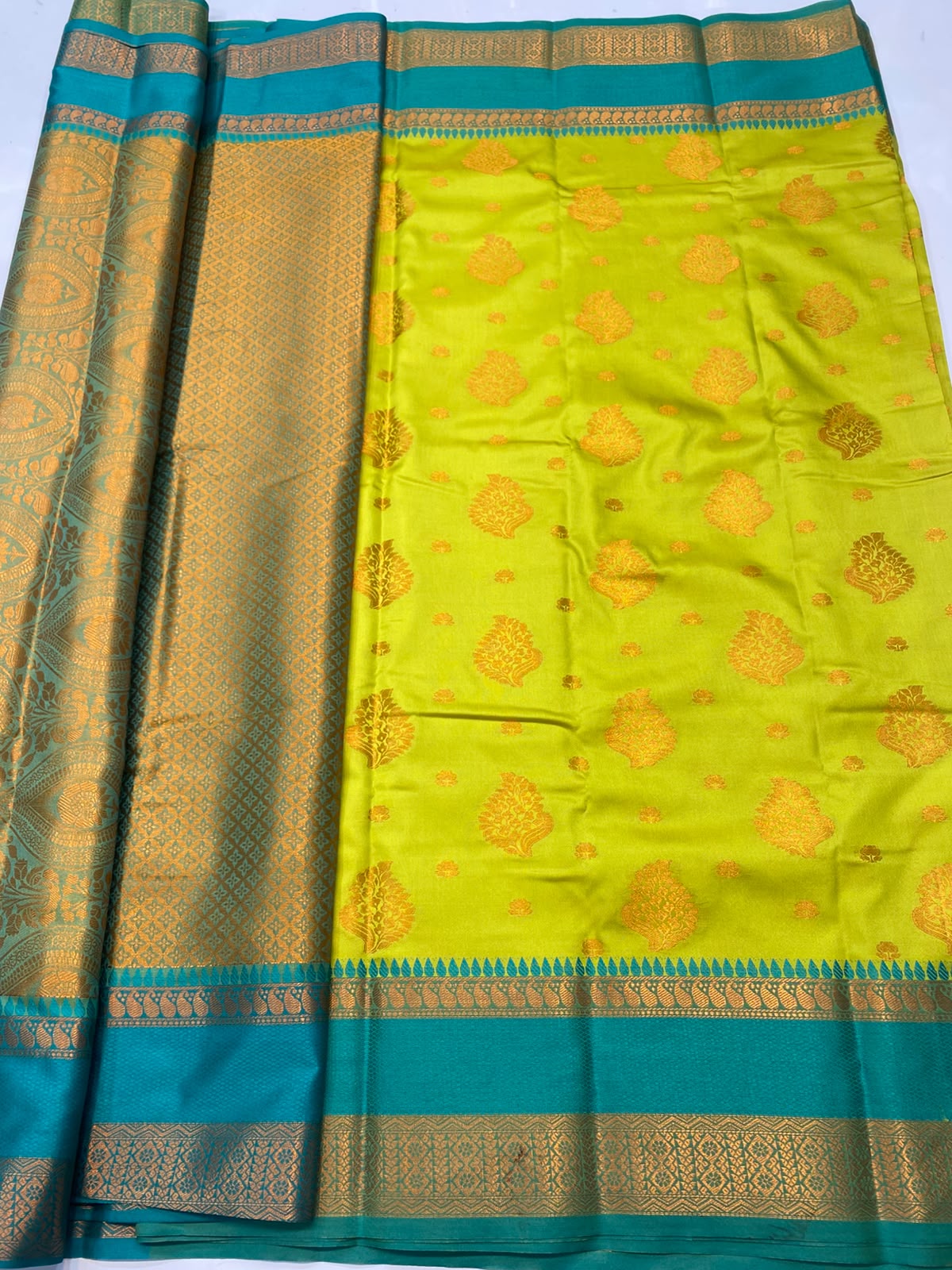 Semi Silk Butta Saree (3795-R5)