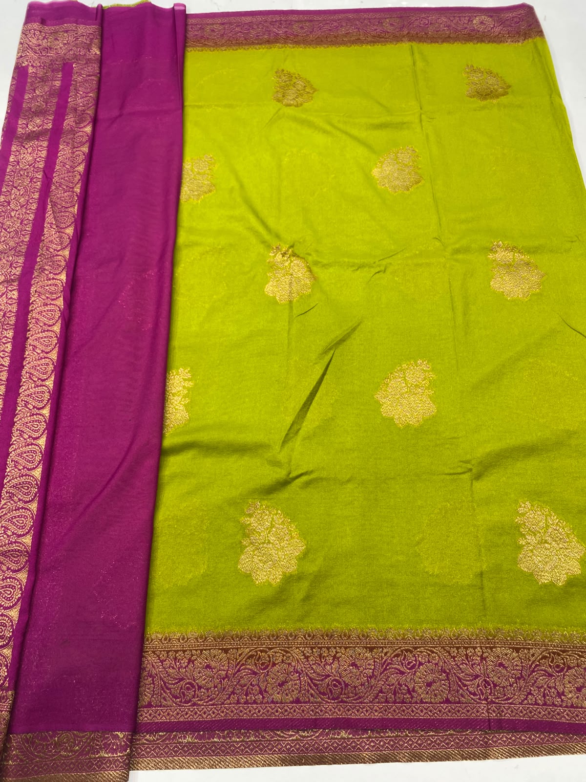 Khaddi Georgette Saree(3783-R22)