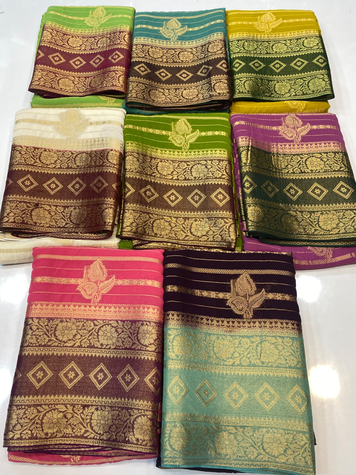 Khaddi Georgette Saree(3793C-R25)
