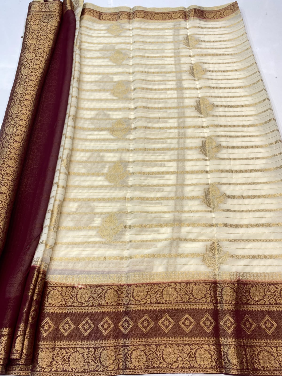 Khaddi Georgette Saree(3793C-R25)