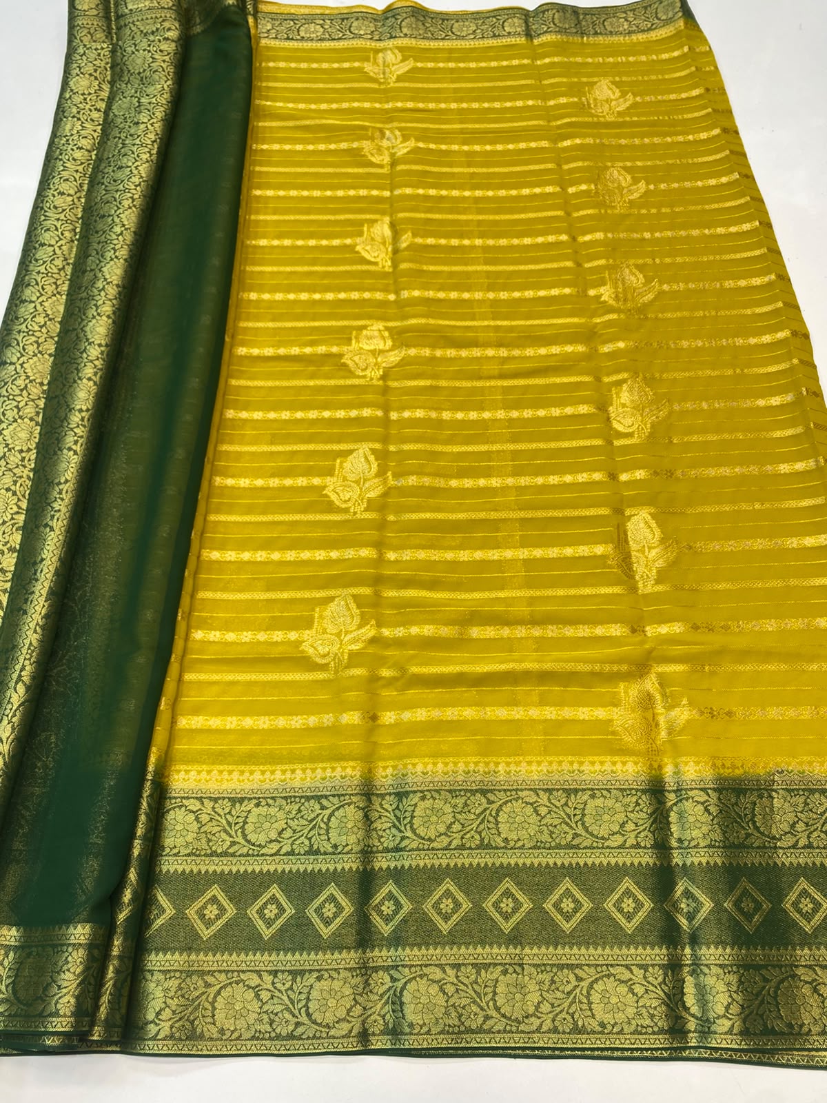 Khaddi Georgette Saree(3793C-R25)