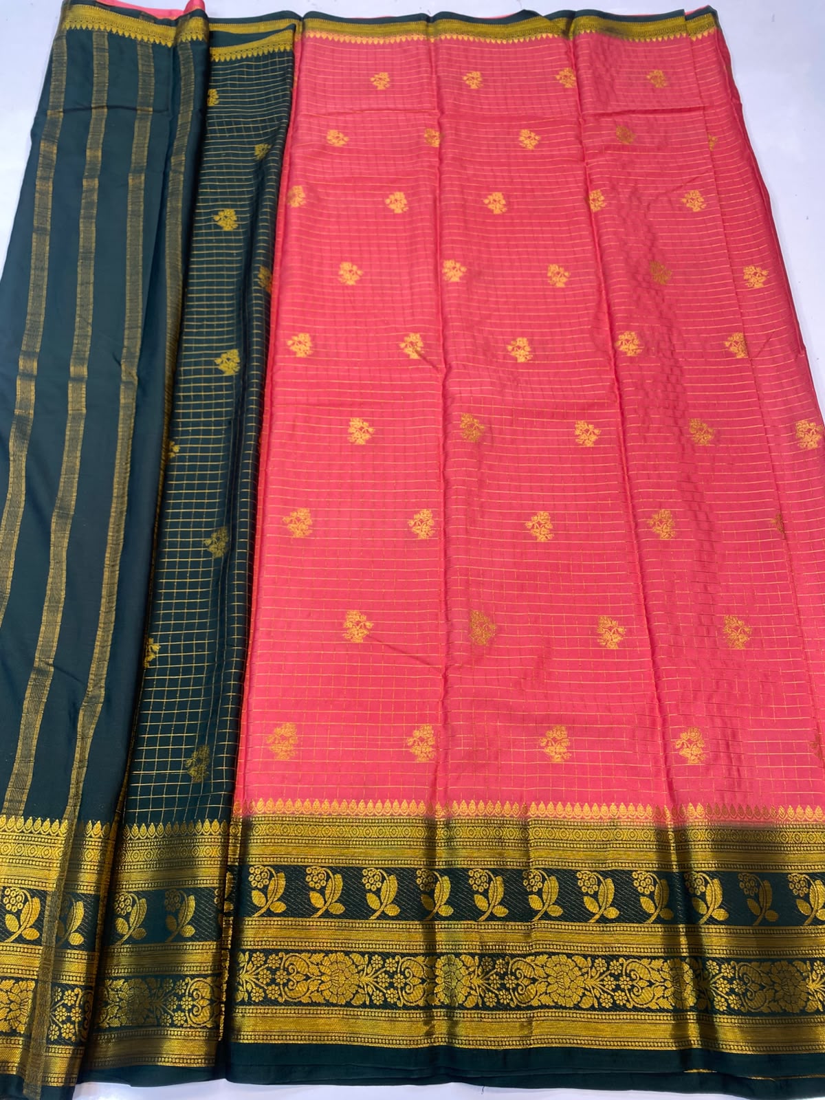 Mysore Chex Butta Saree(3261B-R13)