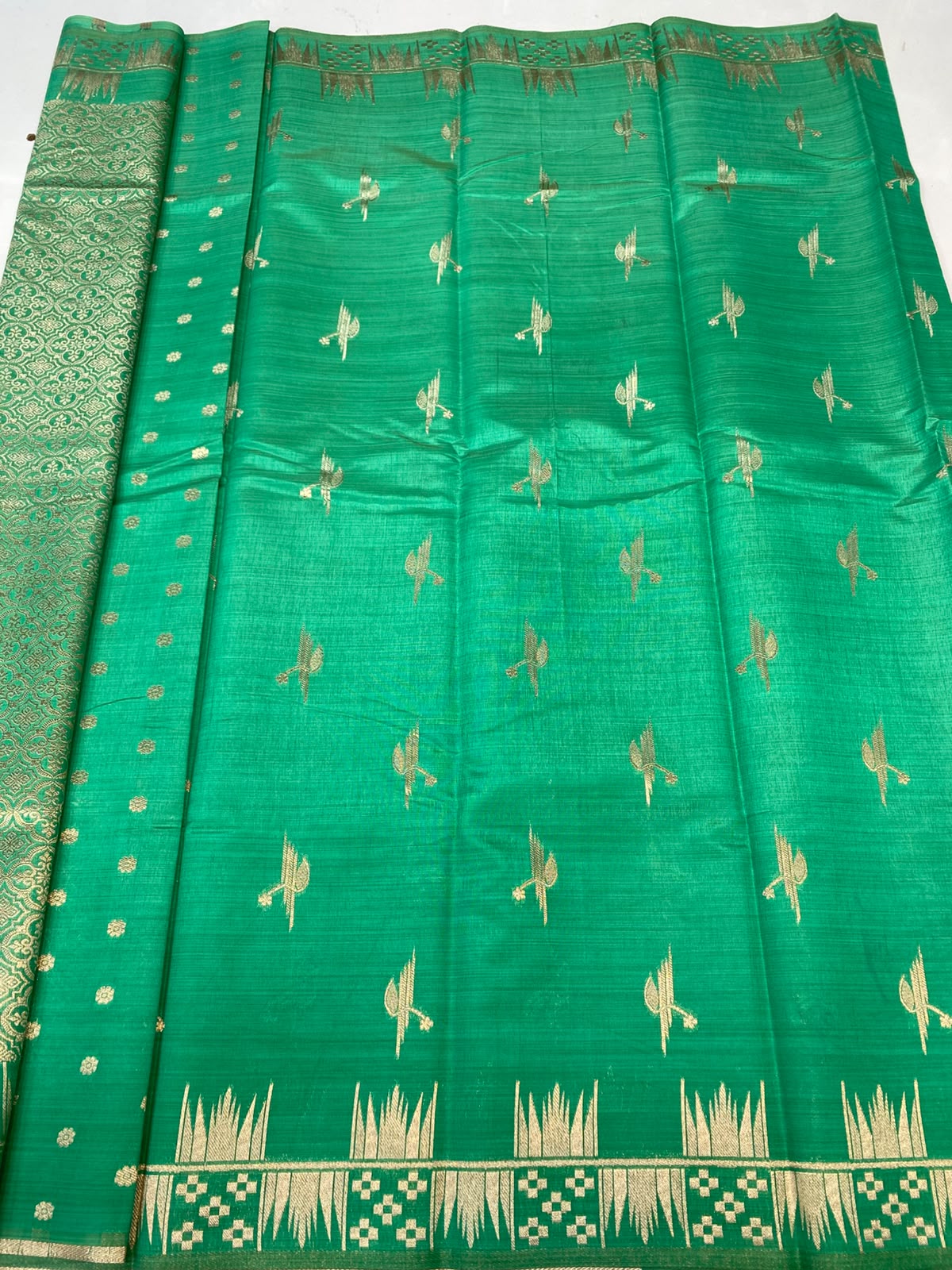 Semi Silk Butta Saree(3792-R7)