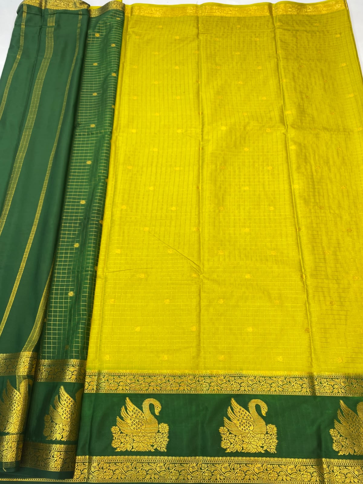 Mysore Chex Butta Saree(3261C-R23)